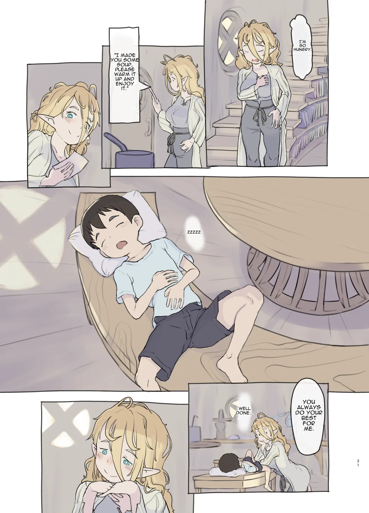 [Kuromahou Kenkyuujo (Nukaji)]Sozai Saishuu - Isekai Renkinjutsushi ni Hirowareta Boku | Gathering Ingredients - I Was Picked Up by an Alchemist From Another World[English] [Brazilisaconspiracy] [Full Color Version] [Digital] Page 31
