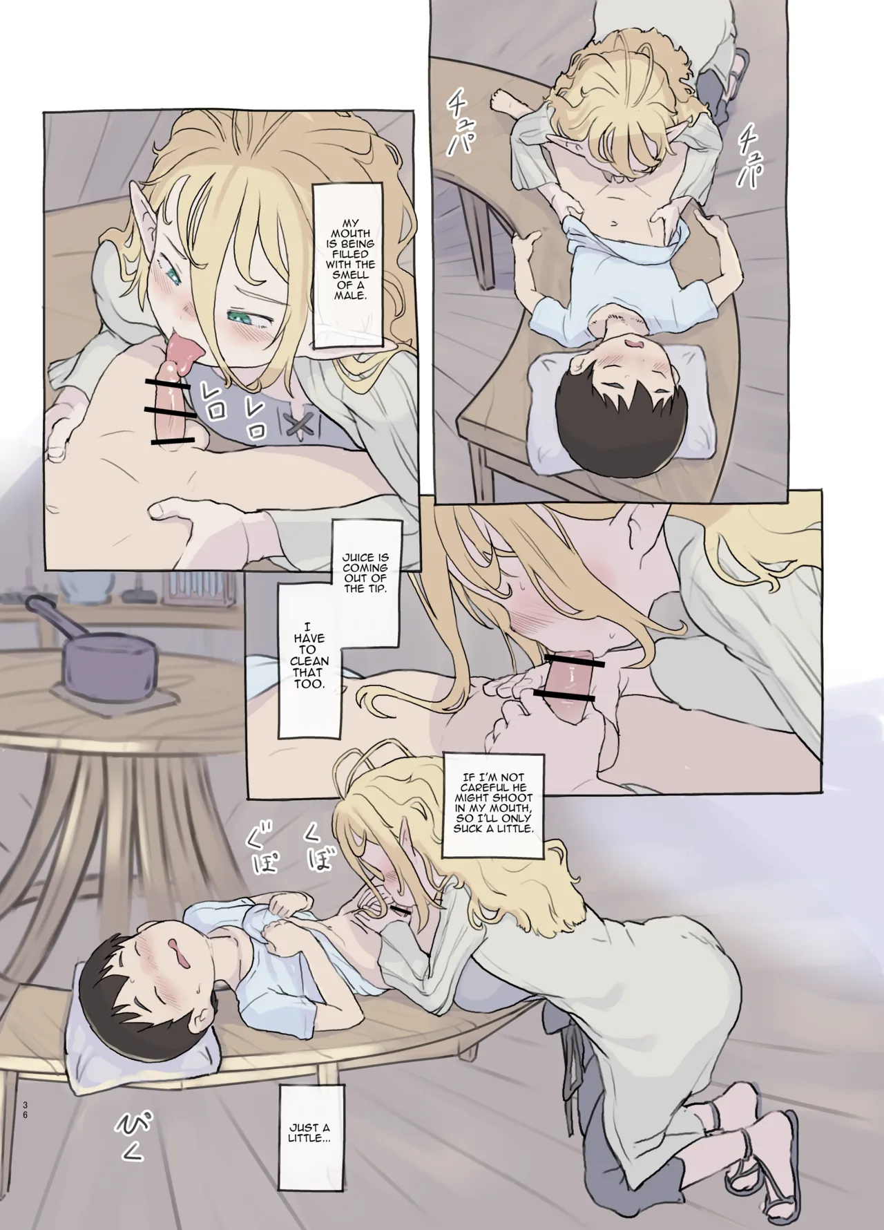 [Kuromahou Kenkyuujo (Nukaji)]Sozai Saishuu - Isekai Renkinjutsushi ni Hirowareta Boku | Gathering Ingredients - I Was Picked Up by an Alchemist From Another World[English] [Brazilisaconspiracy] [Full Color Version] [Digital] Page 36