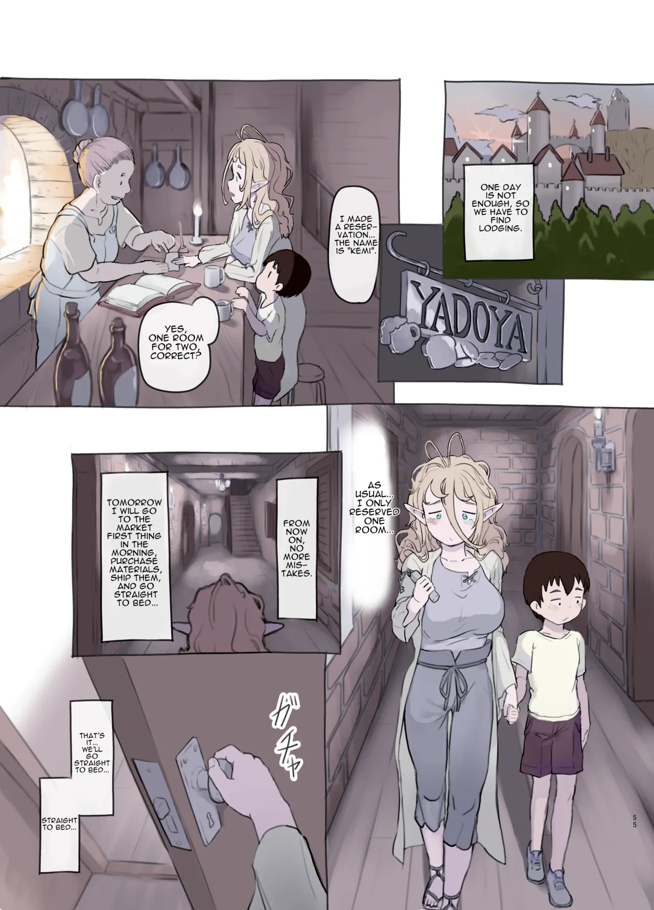 [Kuromahou Kenkyuujo (Nukaji)]Sozai Saishuu - Isekai Renkinjutsushi ni Hirowareta Boku | Gathering Ingredients - I Was Picked Up by an Alchemist From Another World[English] [Brazilisaconspiracy] [Full Color Version] [Digital] Page 55