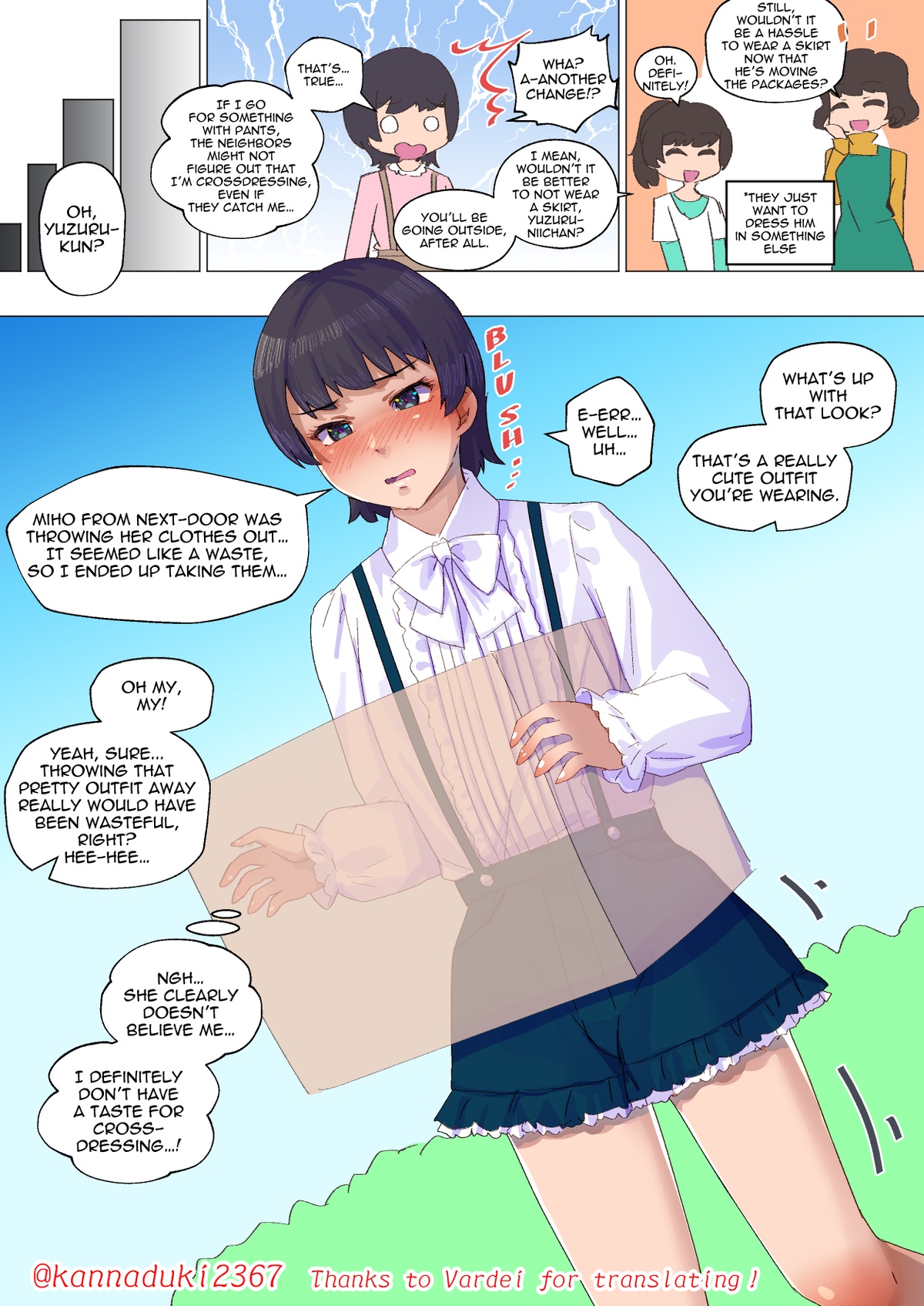 [Jugatsu Usagi]Hand-Me-Down Boys Page 4