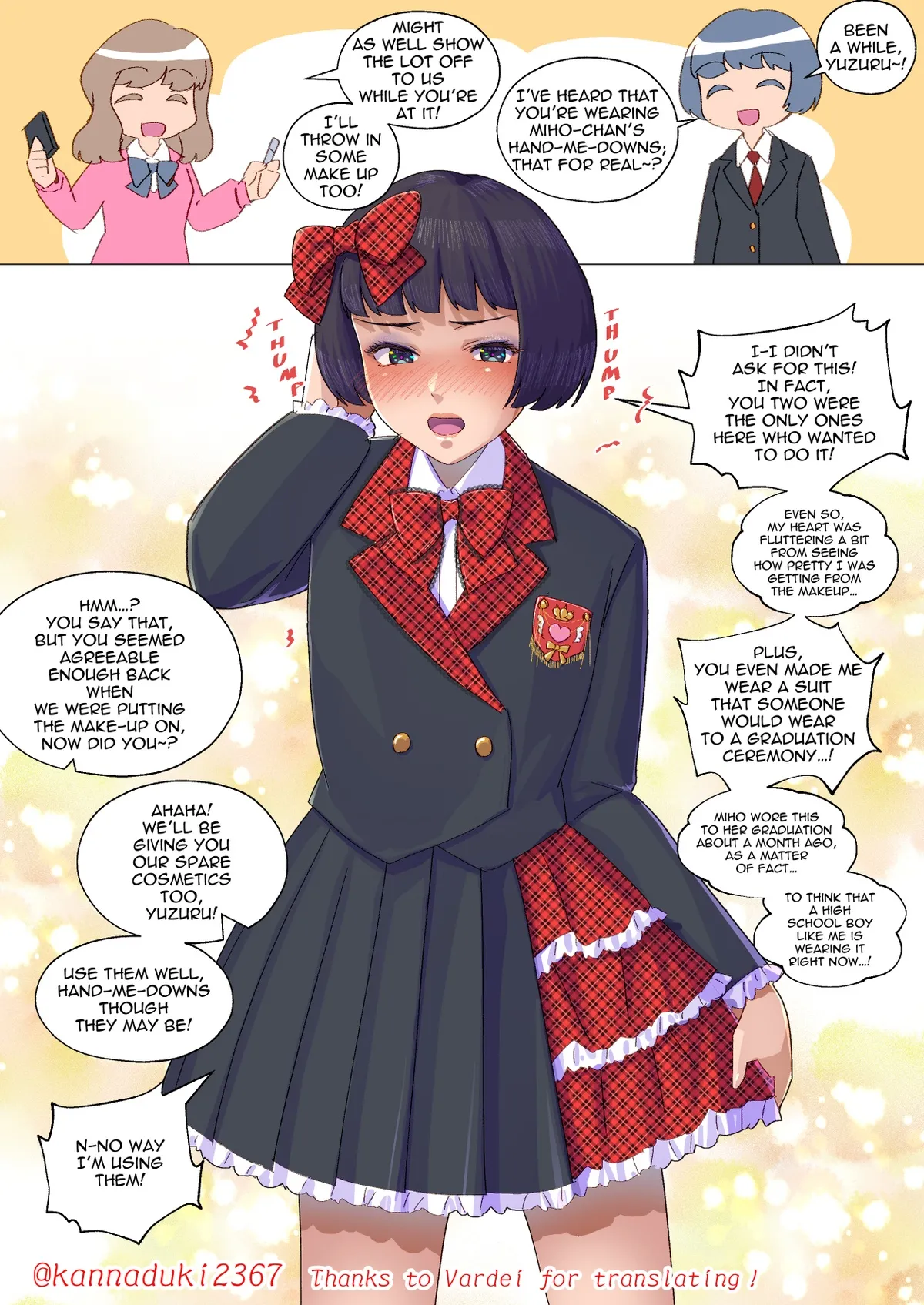 [Jugatsu Usagi]Hand-Me-Down Boys Page 8