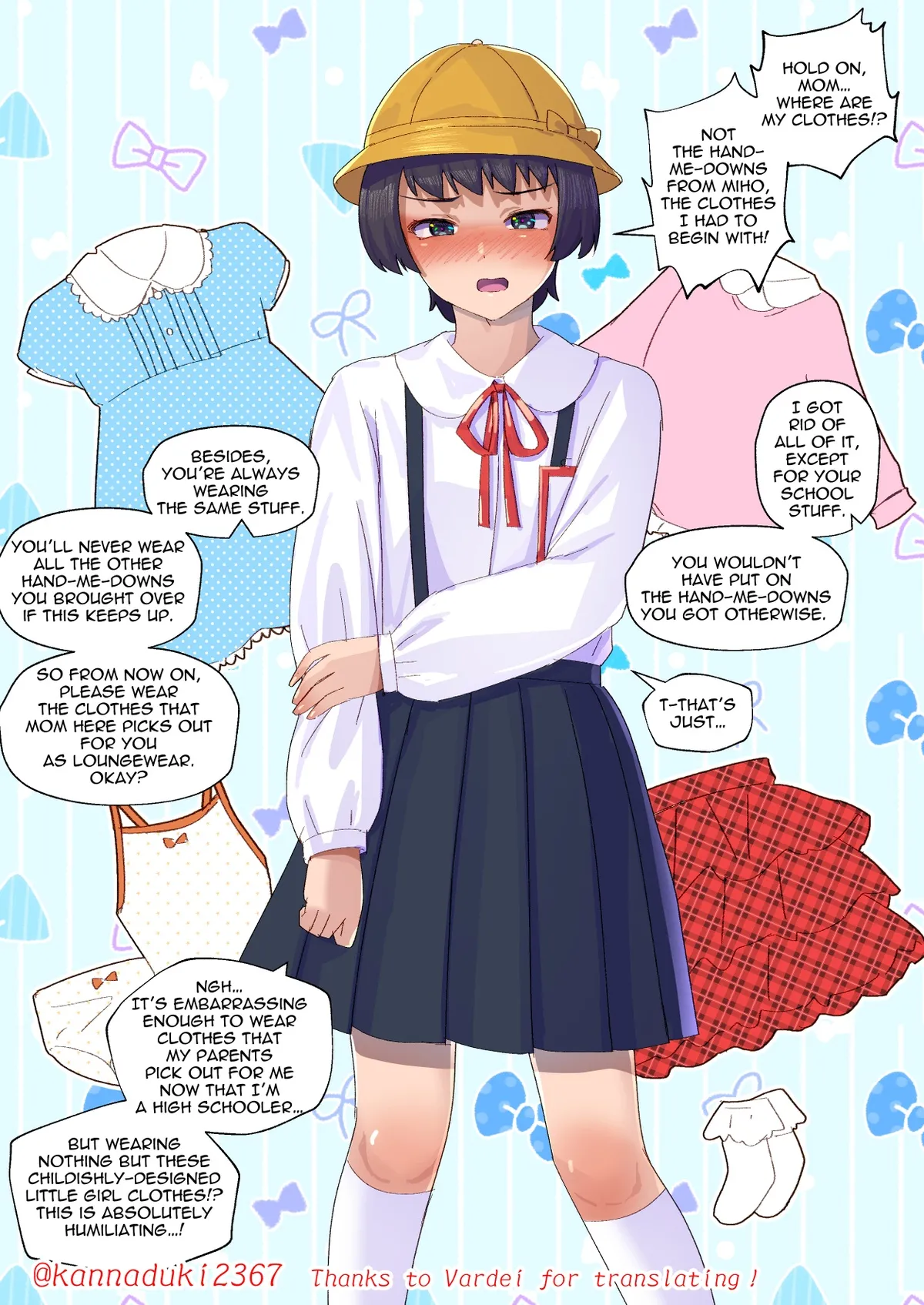 [Jugatsu Usagi]Hand-Me-Down Boys Page 9