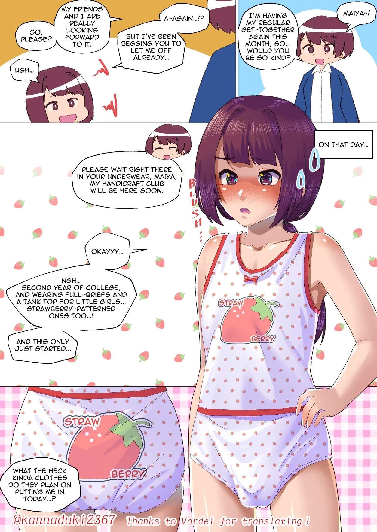 [Jugatsu Usagi]Handicraft Club's Pervert Crossdress-up Doll Page 1