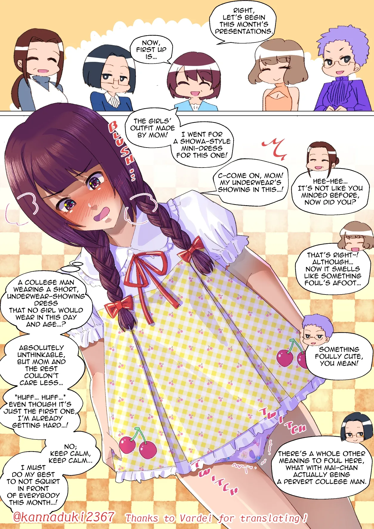 [Jugatsu Usagi]Handicraft Club's Pervert Crossdress-up Doll Page 14