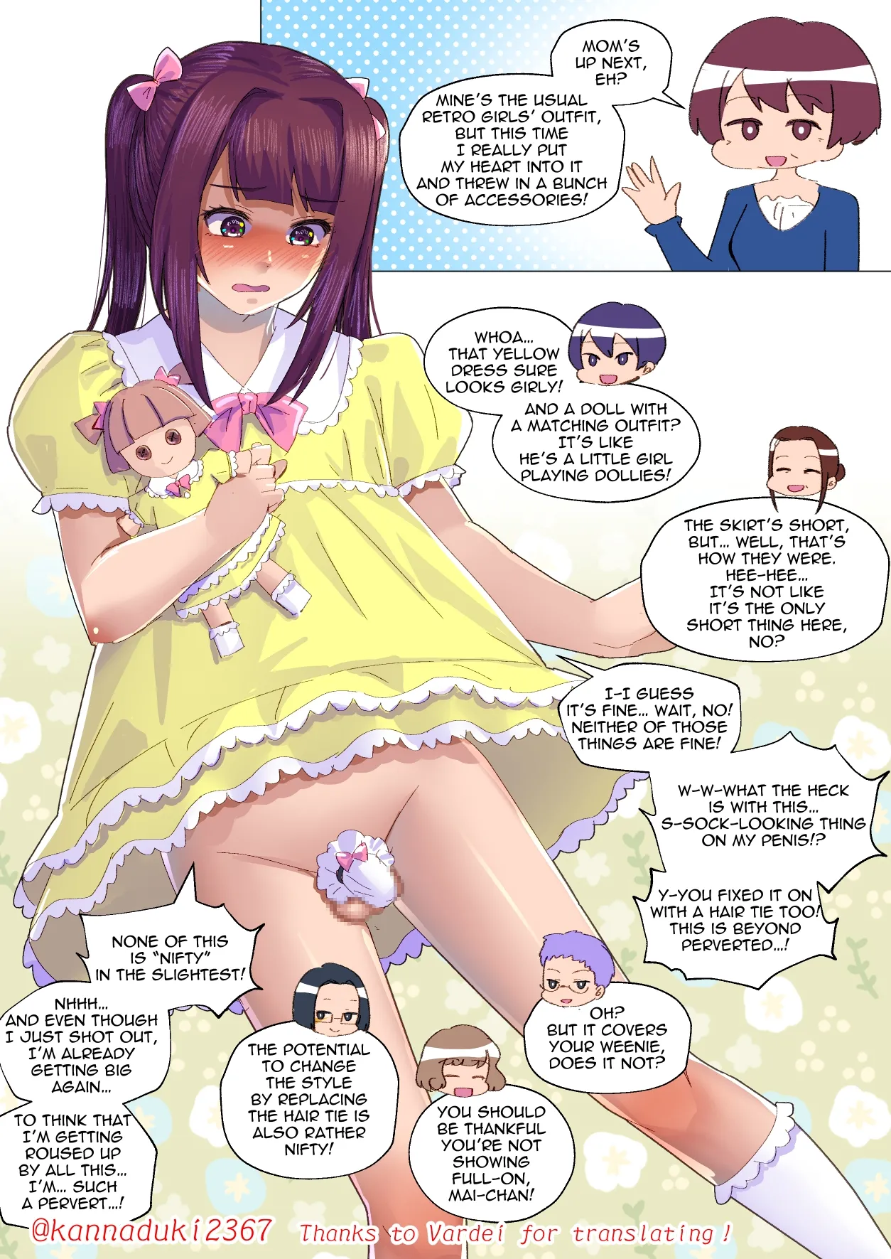 [Jugatsu Usagi]Handicraft Club's Pervert Crossdress-up Doll Page 29