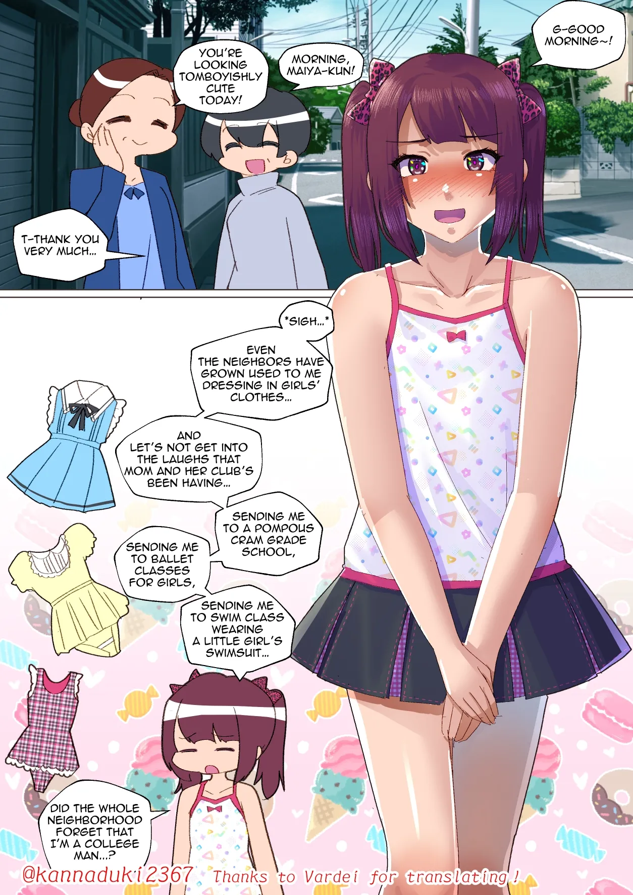 [Jugatsu Usagi]Handicraft Club's Pervert Crossdress-up Doll Page 9