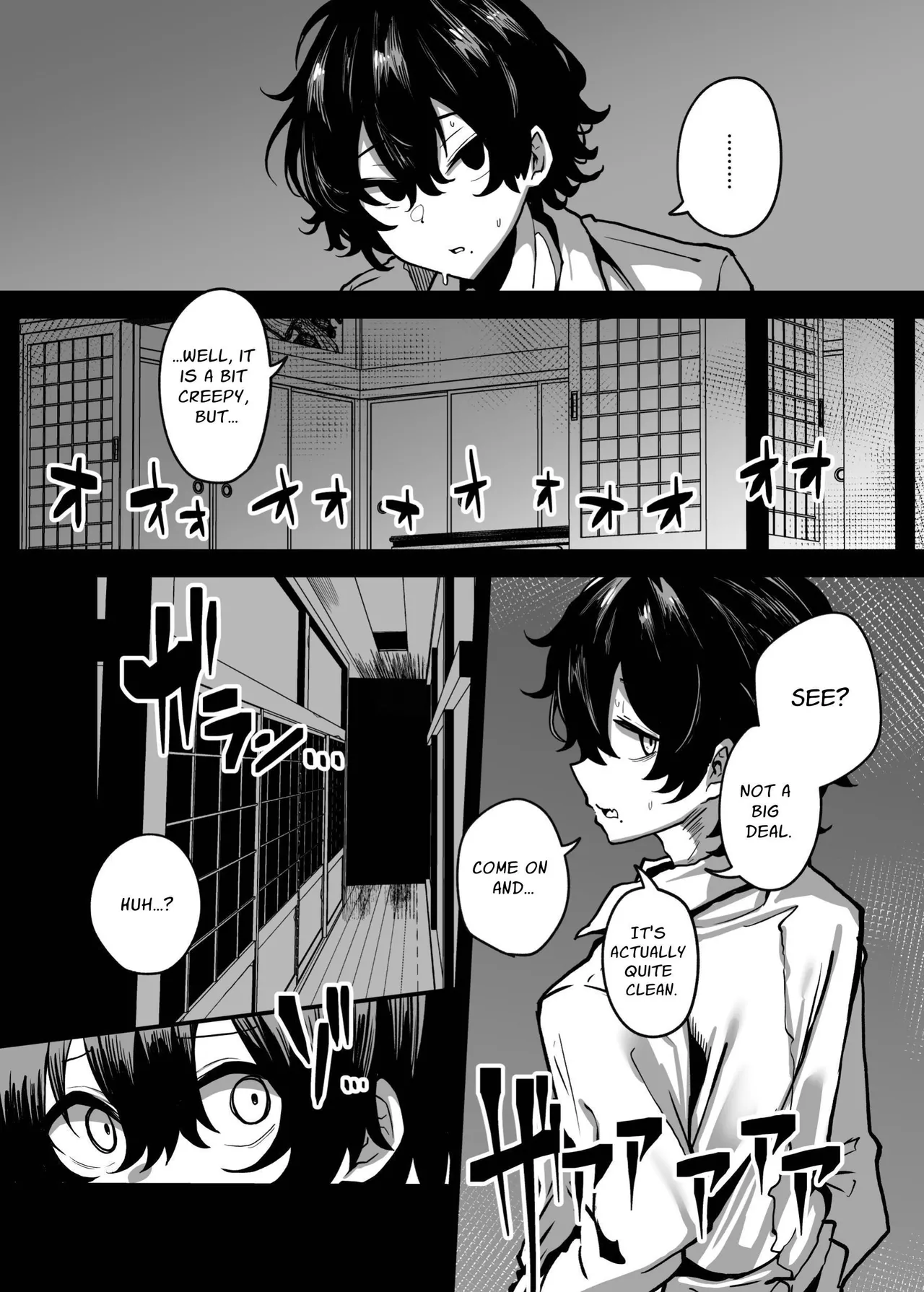 [Yakousei Fan Club (Detritus)]Muchimuchi Kaii ni Osowarete Douzoku-ka (♀) Sareteshimau Hanashi | Assailed & Assimilated by a Voluptuous Female Monster[English] [Solid Rose] Page 4