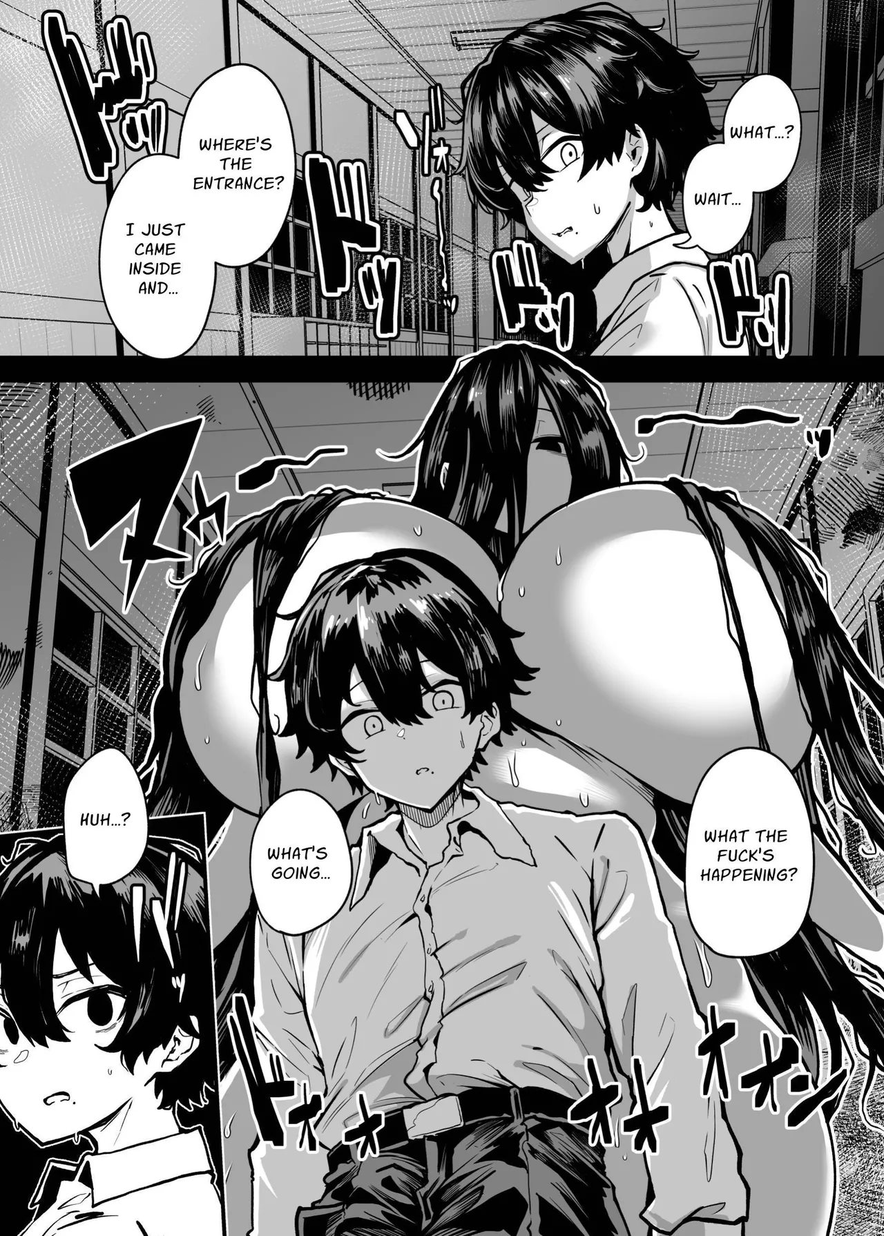 [Yakousei Fan Club (Detritus)]Muchimuchi Kaii ni Osowarete Douzoku-ka (♀) Sareteshimau Hanashi | Assailed & Assimilated by a Voluptuous Female Monster[English] [Solid Rose] Page 5