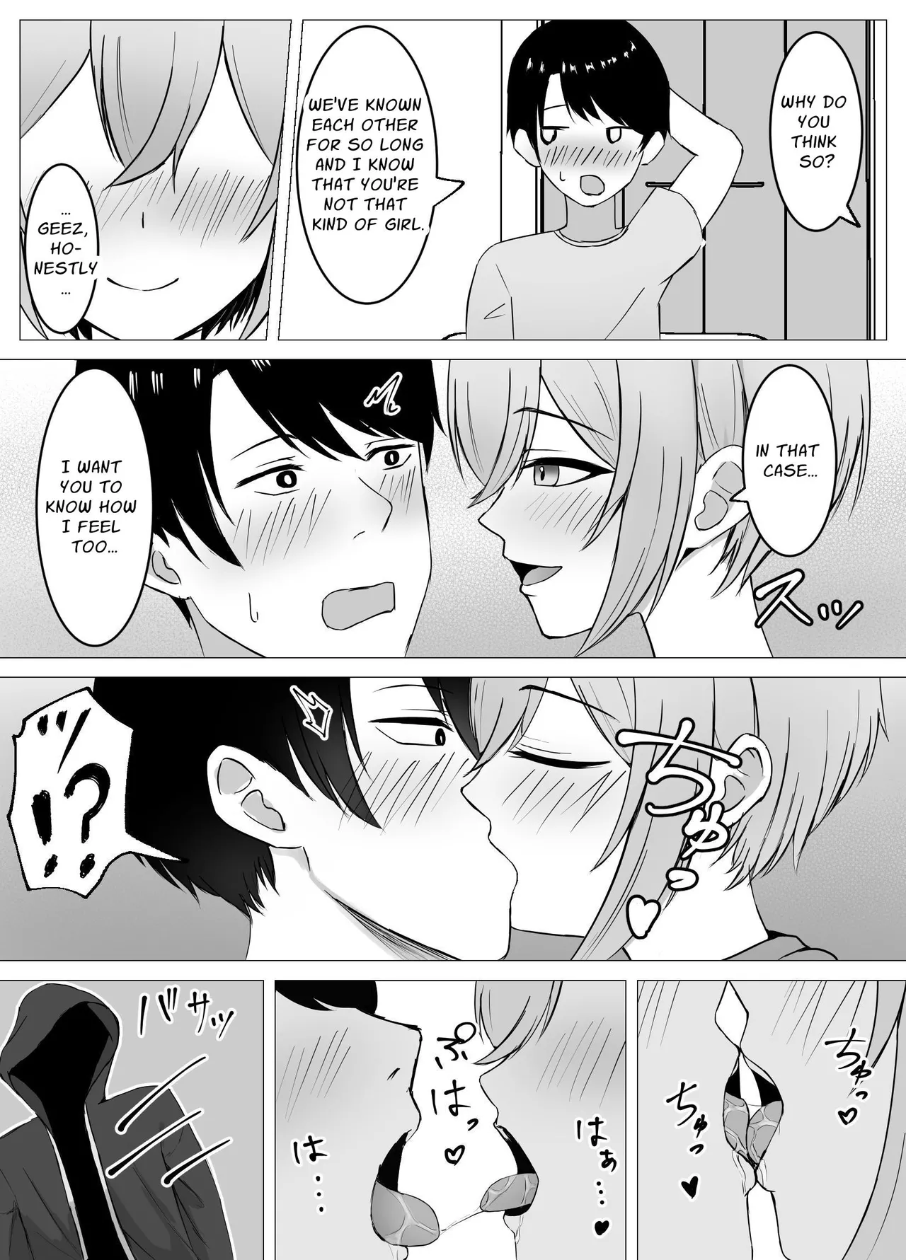 [Satsuki no Usa Koya (Satsuki Usa)]Saikai shita Osananajimi to Issen o Koecchau Hanashi | I Reunited With My Longtime Friend and Crossed the Line[English] [maple] Page 18