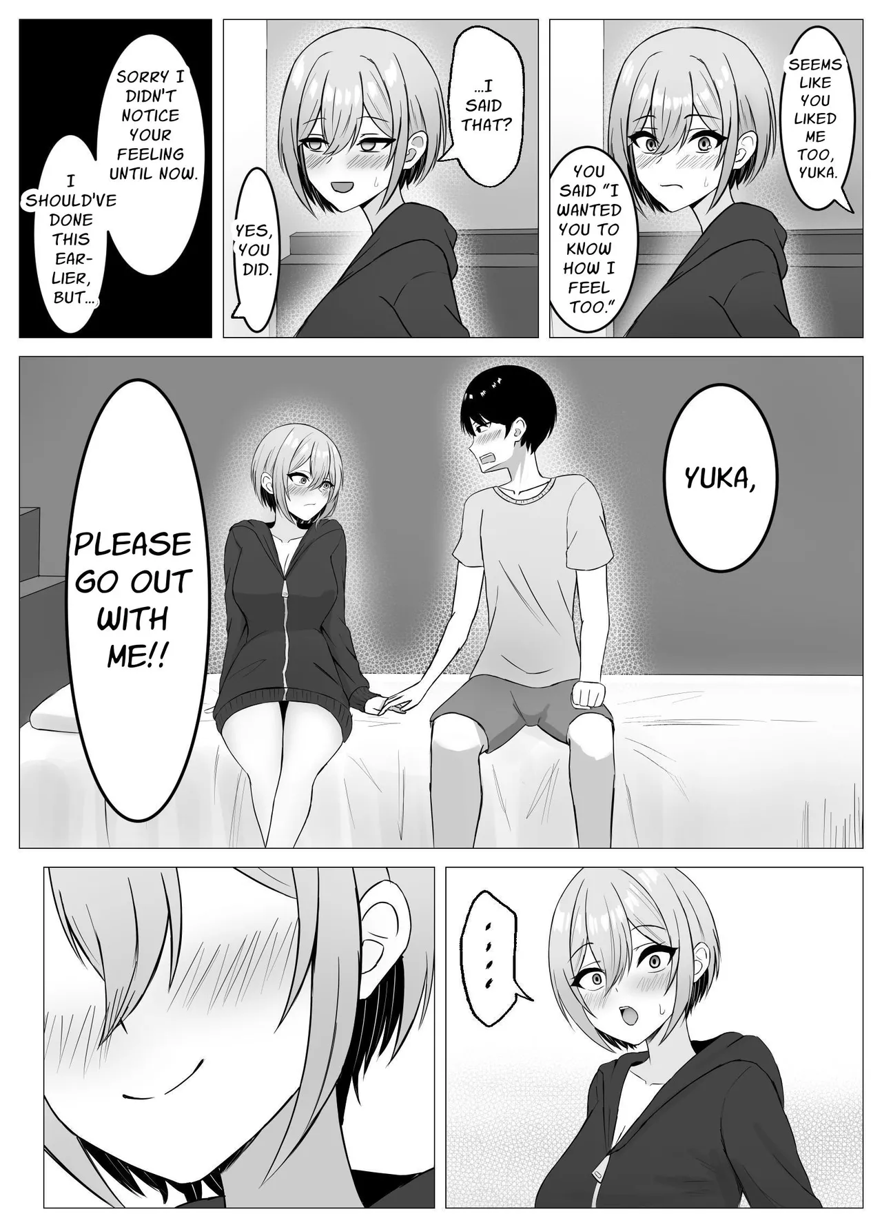 [Satsuki no Usa Koya (Satsuki Usa)]Saikai shita Osananajimi to Issen o Koecchau Hanashi | I Reunited With My Longtime Friend and Crossed the Line[English] [maple] Page 35