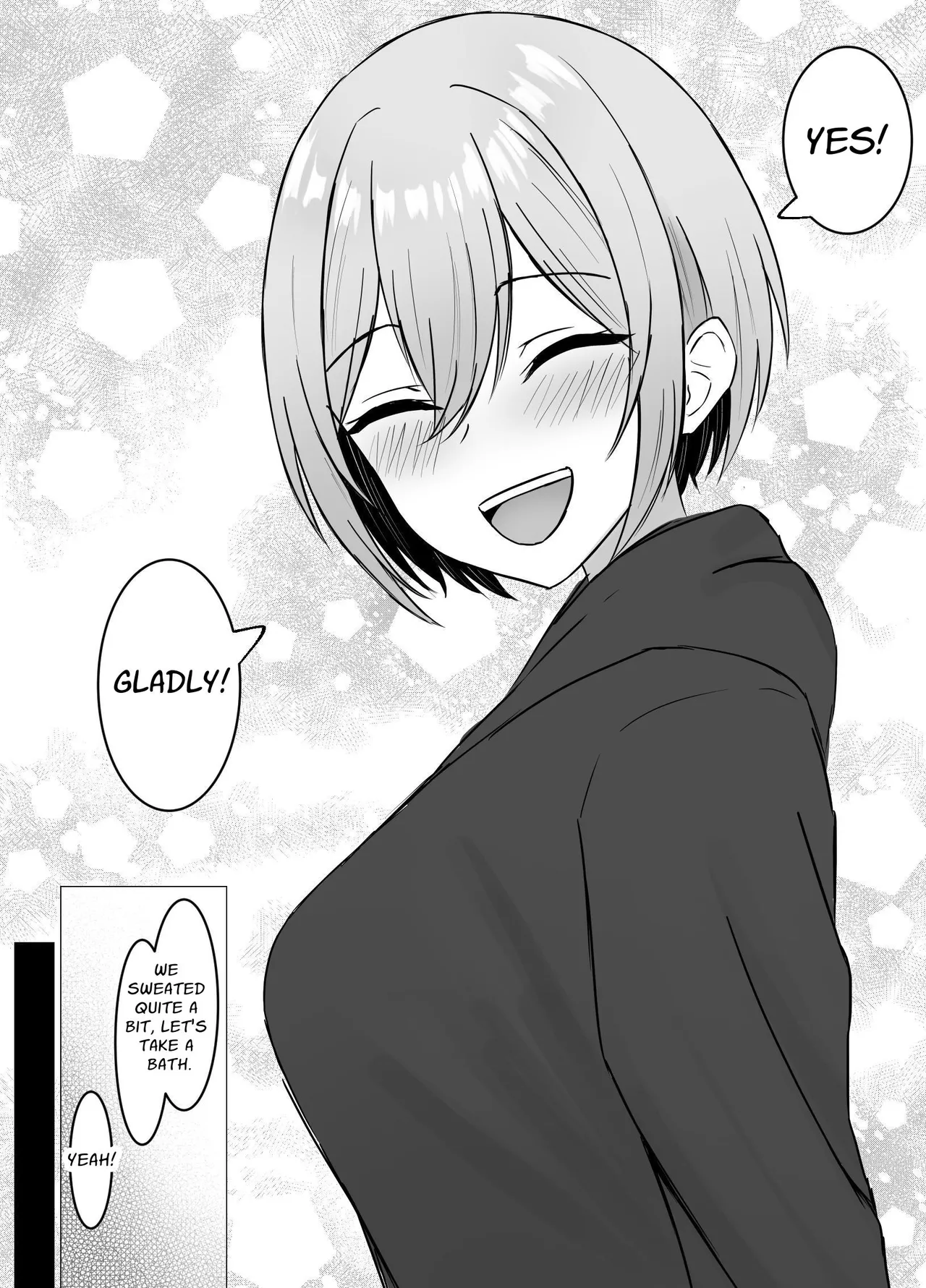 [Satsuki no Usa Koya (Satsuki Usa)]Saikai shita Osananajimi to Issen o Koecchau Hanashi | I Reunited With My Longtime Friend and Crossed the Line[English] [maple] Page 36
