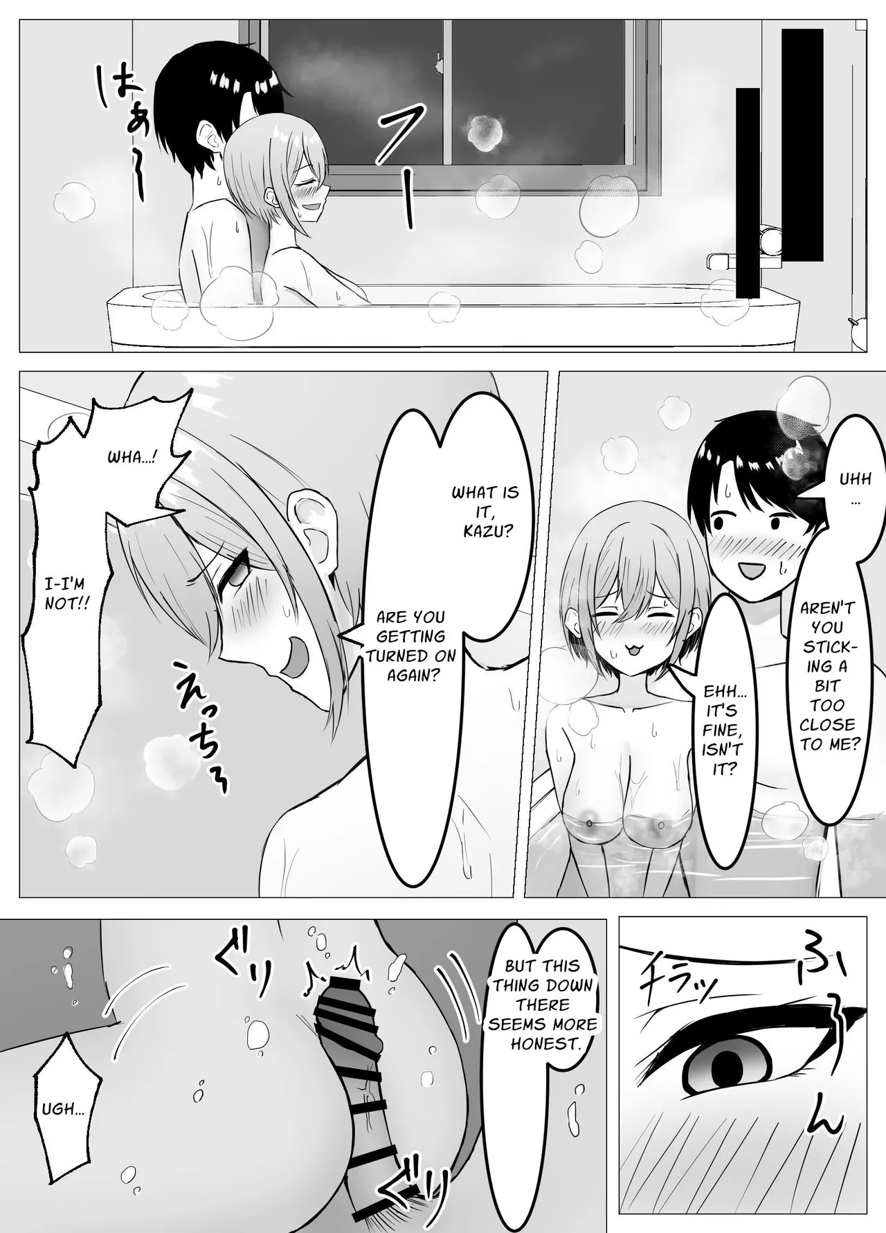 [Satsuki no Usa Koya (Satsuki Usa)]Saikai shita Osananajimi to Issen o Koecchau Hanashi | I Reunited With My Longtime Friend and Crossed the Line[English] [maple] Page 37