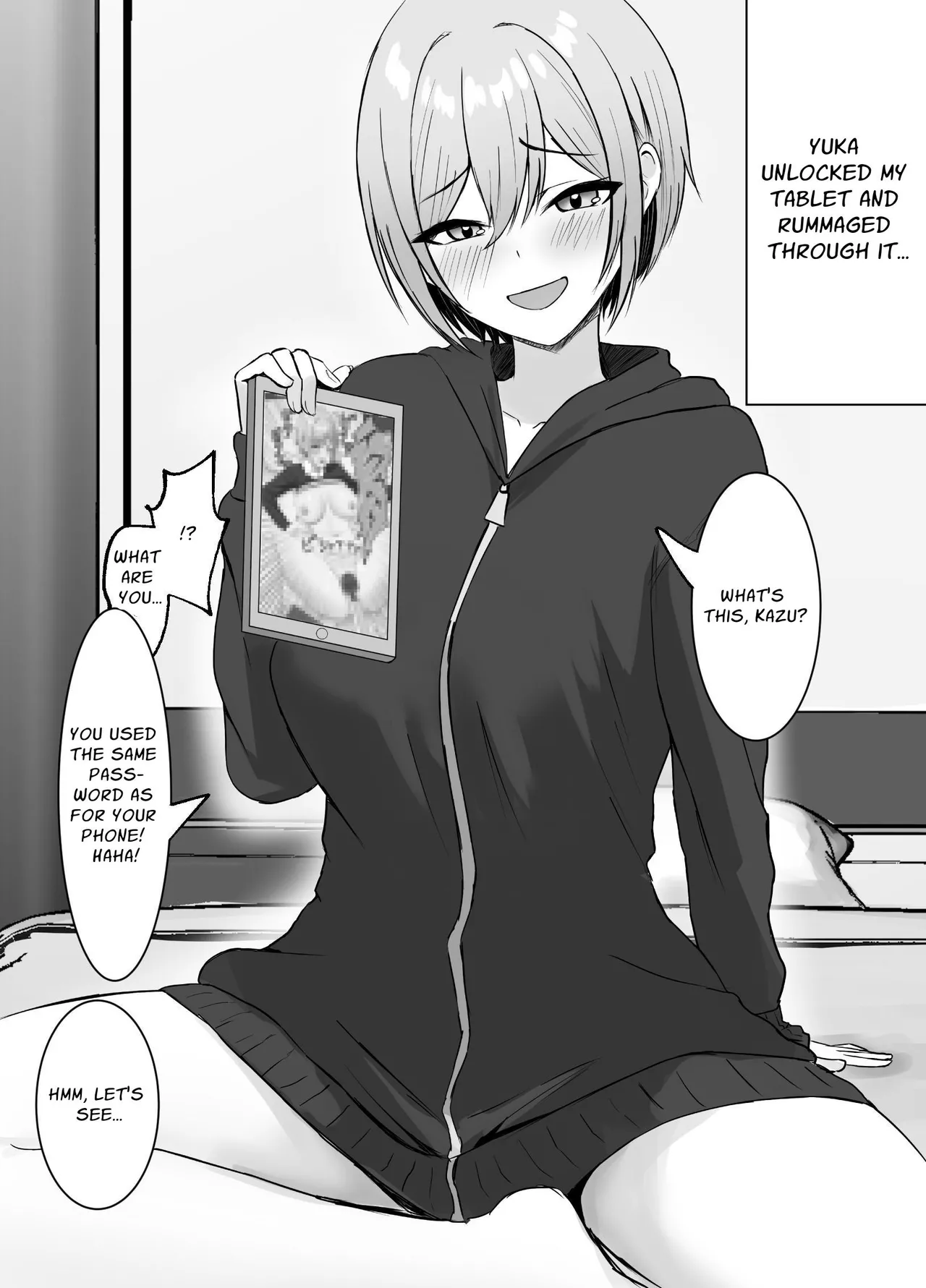 [Satsuki no Usa Koya (Satsuki Usa)]Saikai shita Osananajimi to Issen o Koecchau Hanashi | I Reunited With My Longtime Friend and Crossed the Line[English] [maple] Page 5