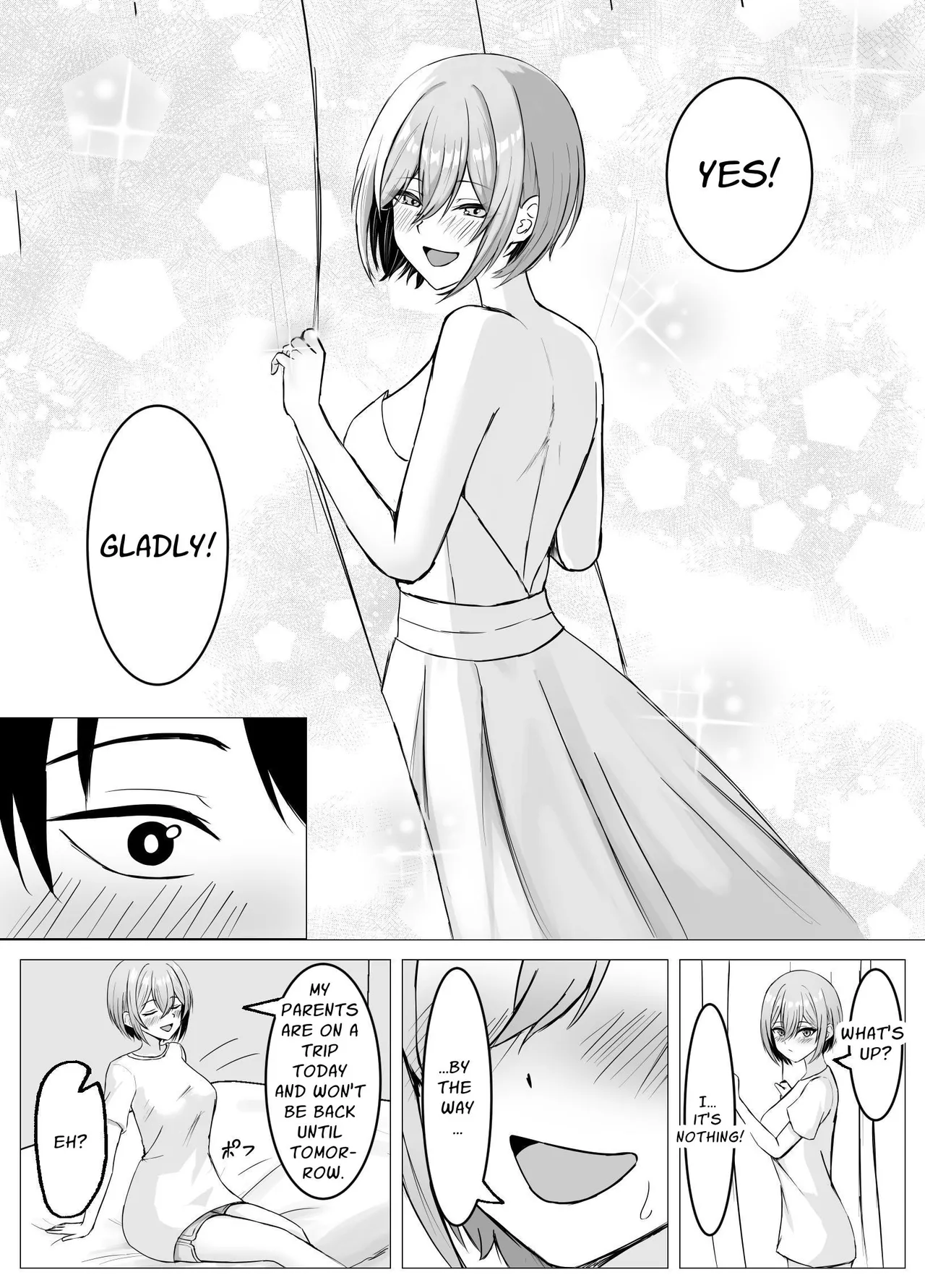 [Satsuki no Usa Koya (Satsuki Usa)]Saikai shita Osananajimi to Issen o Koecchau Hanashi | I Reunited With My Longtime Friend and Crossed the Line[English] [maple] Page 55