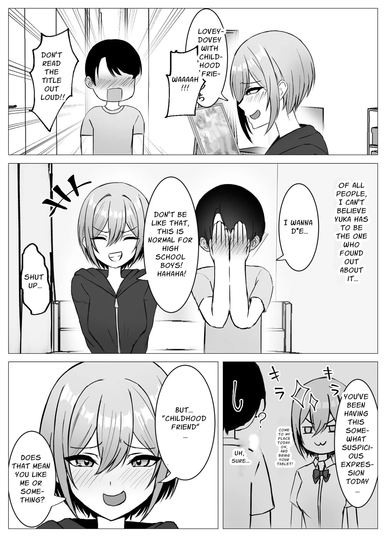 [Satsuki no Usa Koya (Satsuki Usa)]Saikai shita Osananajimi to Issen o Koecchau Hanashi | I Reunited With My Longtime Friend and Crossed the Line[English] [maple] Page 6