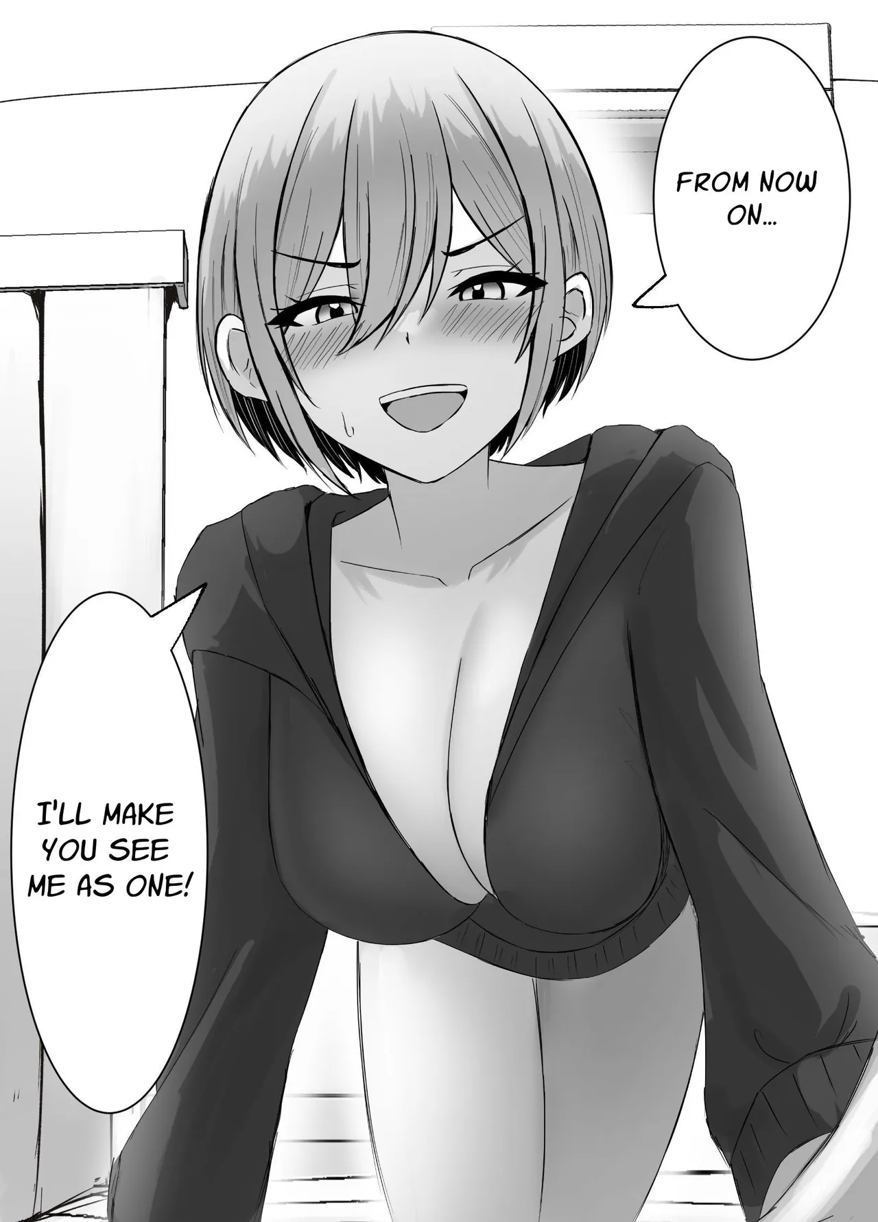 [Satsuki no Usa Koya (Satsuki Usa)]Saikai shita Osananajimi to Issen o Koecchau Hanashi | I Reunited With My Longtime Friend and Crossed the Line[English] [maple] Page 8