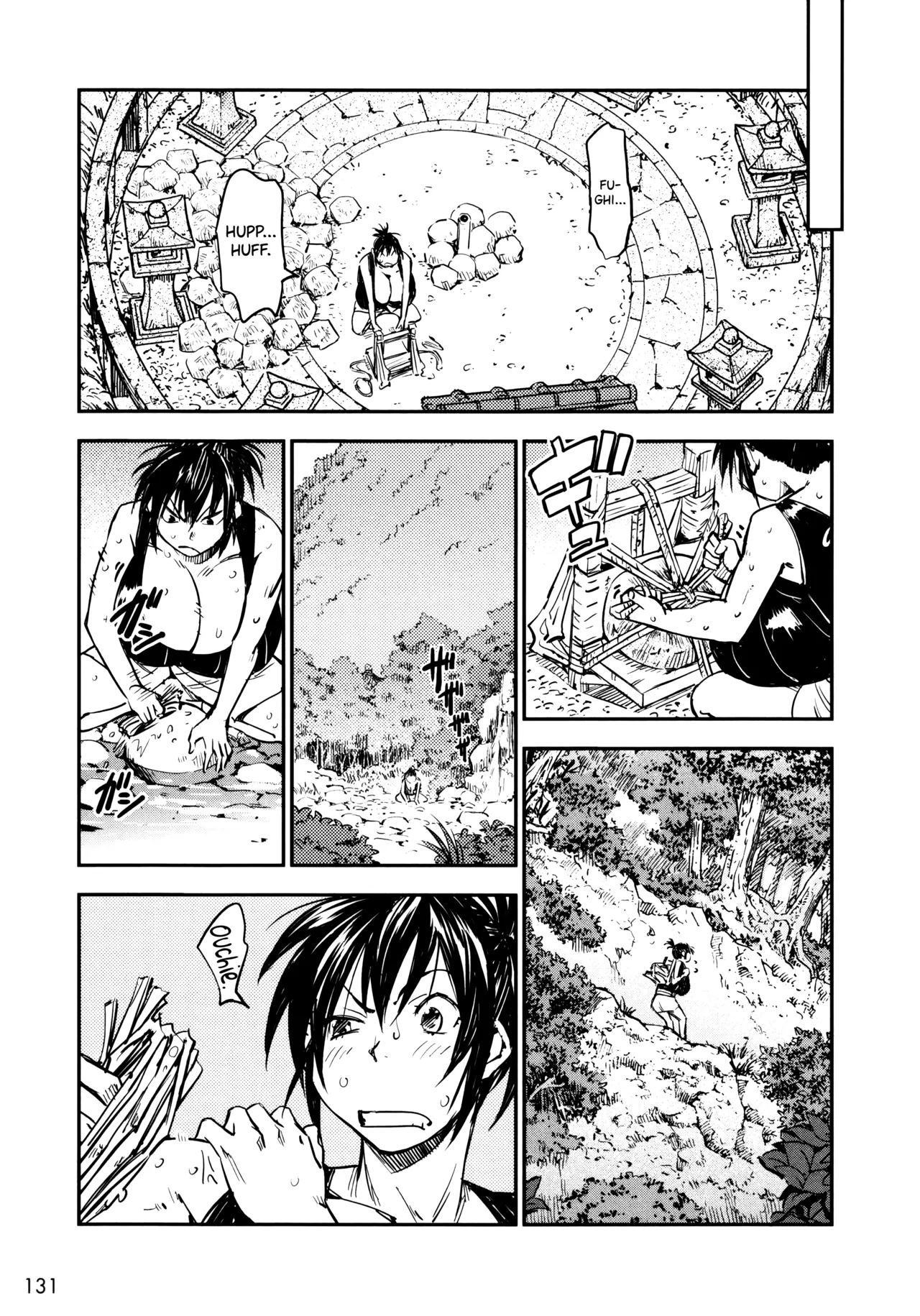 [Yamada Hideki]Manyuu Hikenchou Ch.13-18(Vol.3 Ch.1-6) [English] [biribiri] Page 132