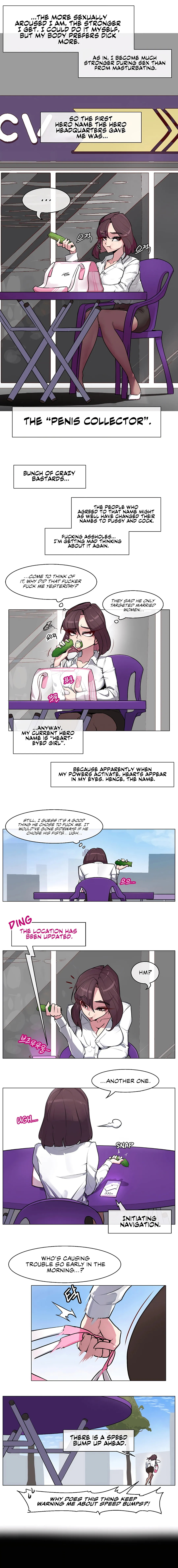 [Boiled Chicken & Mushypeas]Secret! Orgasm Hero(1-7) [English] [The Blank] [Ongoing] Page 12