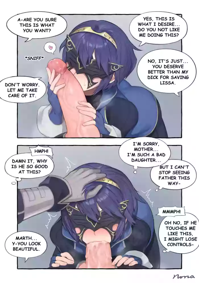 [Norza]Lucina Claiming Her Reward(Original, No Mask, and Textless)
