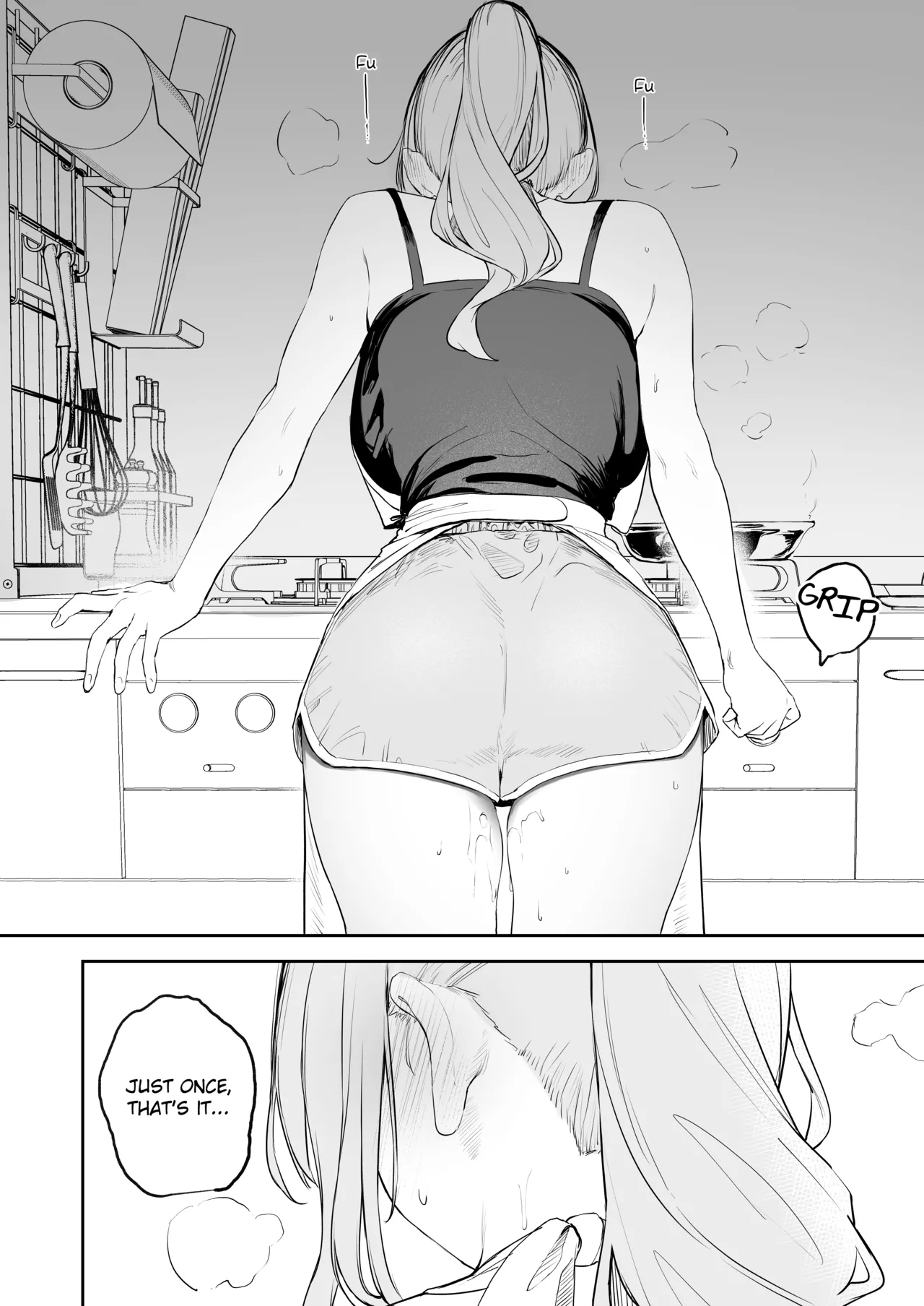 [Kawaraya]Zako Manko Claire-san no Manga (Sister Claire) | Manga about Claire-san Weak Pussy Page 6