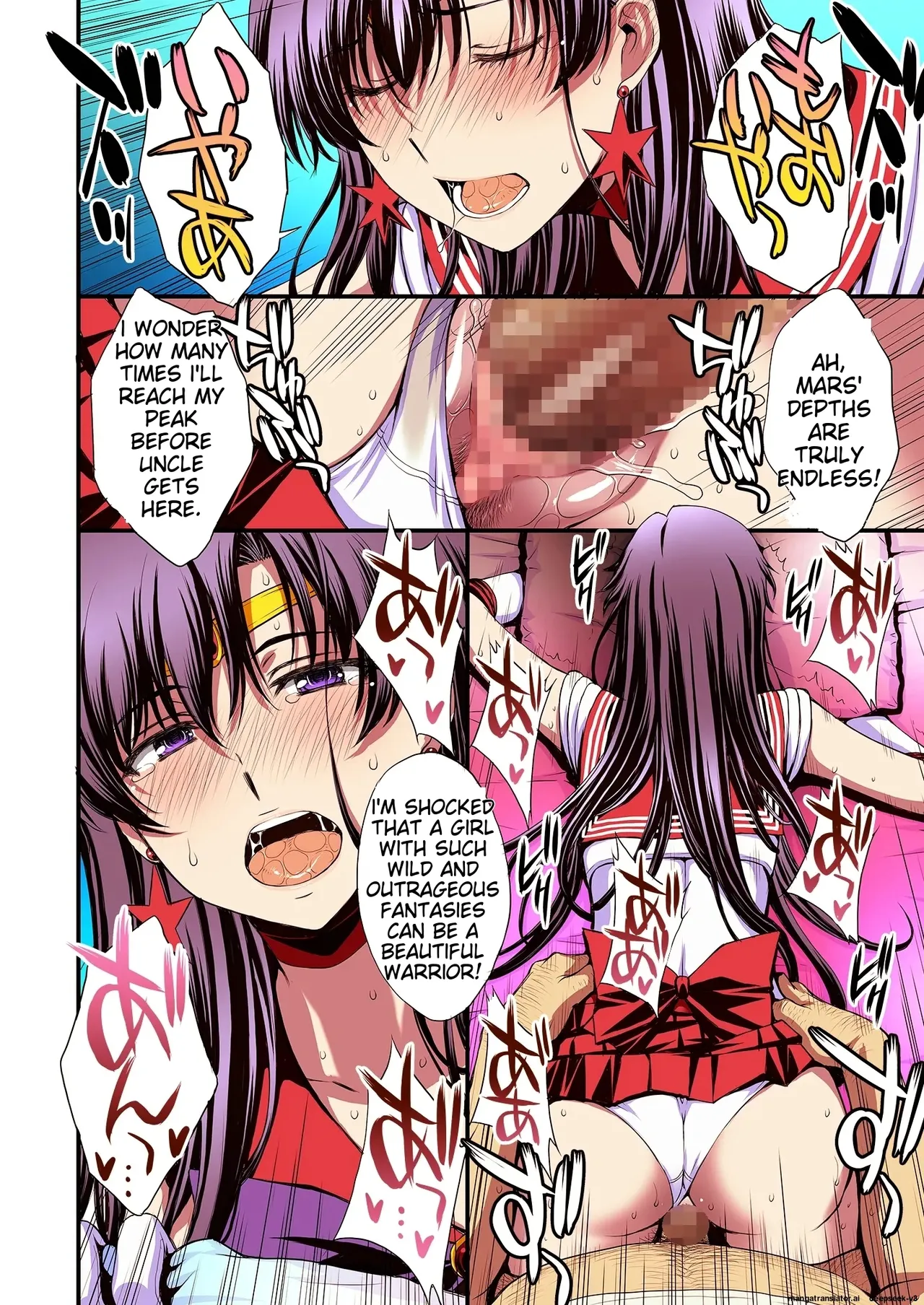 [Secret Society M (Kitahara Aki)]Mars to Haramase Koubi Full Color Soushuuhen | Mars' Impregnation(Bishoujo Senshi Sailor Moon) [English] Page 105