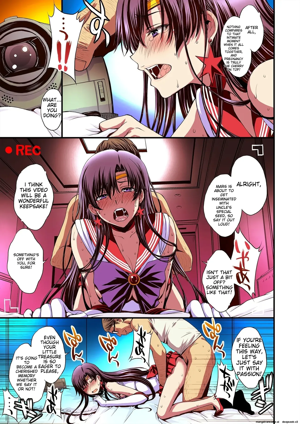[Secret Society M (Kitahara Aki)]Mars to Haramase Koubi Full Color Soushuuhen | Mars' Impregnation(Bishoujo Senshi Sailor Moon) [English] Page 108
