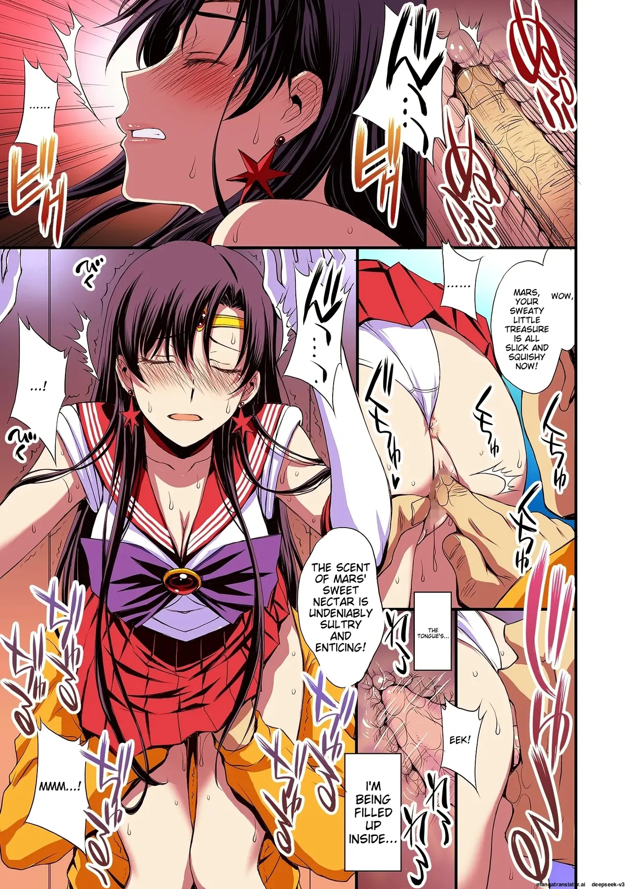 [Secret Society M (Kitahara Aki)]Mars to Haramase Koubi Full Color Soushuuhen | Mars' Impregnation(Bishoujo Senshi Sailor Moon) [English] Page 40