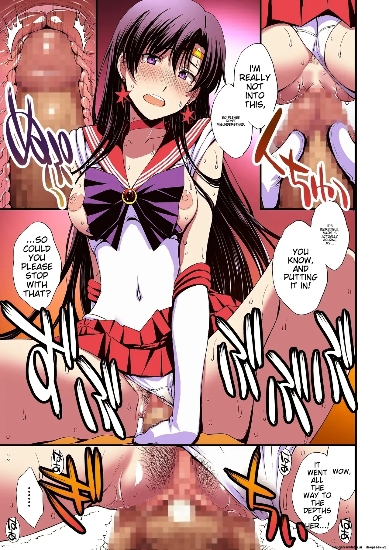 [Secret Society M (Kitahara Aki)]Mars to Haramase Koubi Full Color Soushuuhen | Mars' Impregnation(Bishoujo Senshi Sailor Moon) [English] Page 52