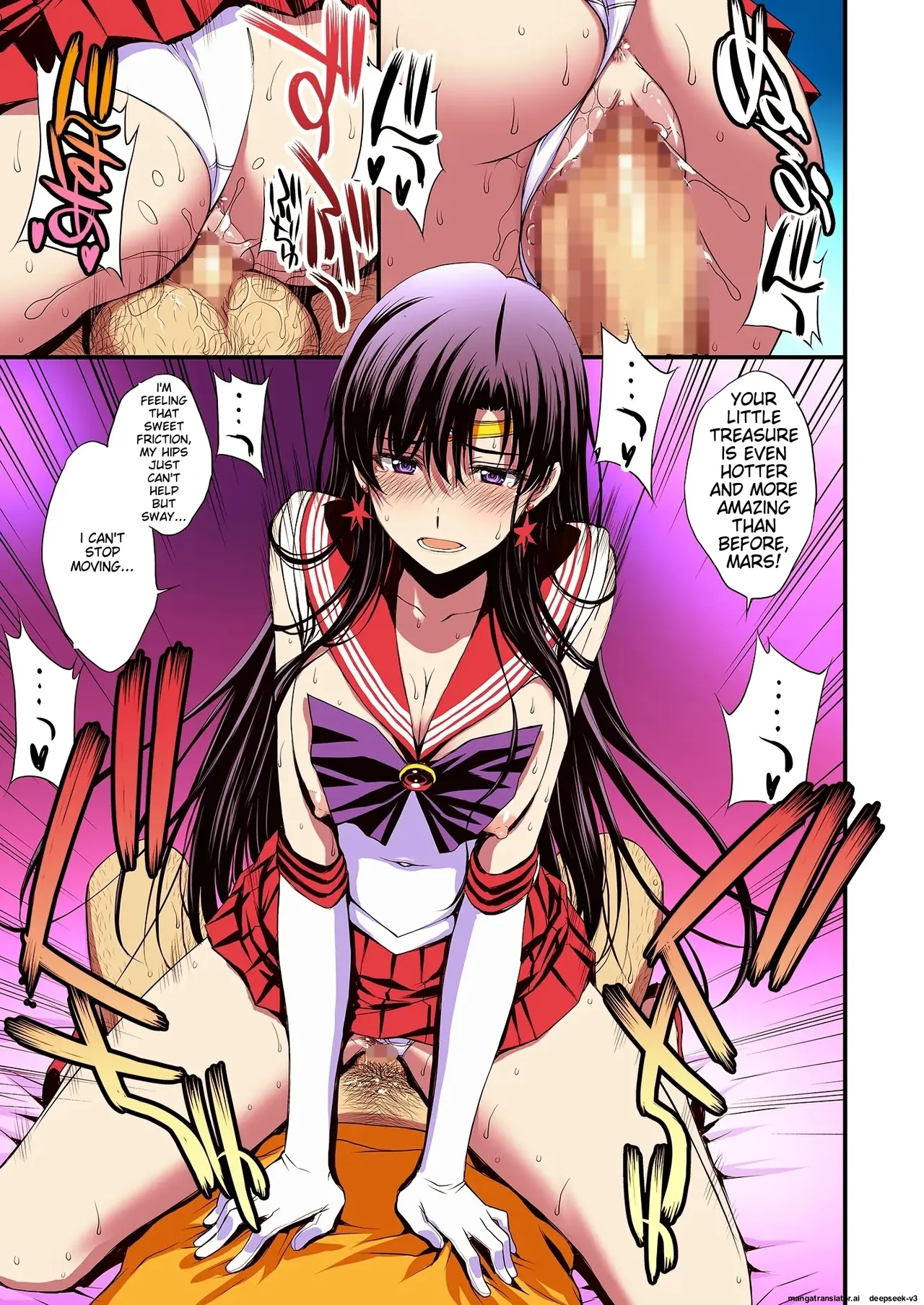 [Secret Society M (Kitahara Aki)]Mars to Haramase Koubi Full Color Soushuuhen | Mars' Impregnation(Bishoujo Senshi Sailor Moon) [English] Page 60