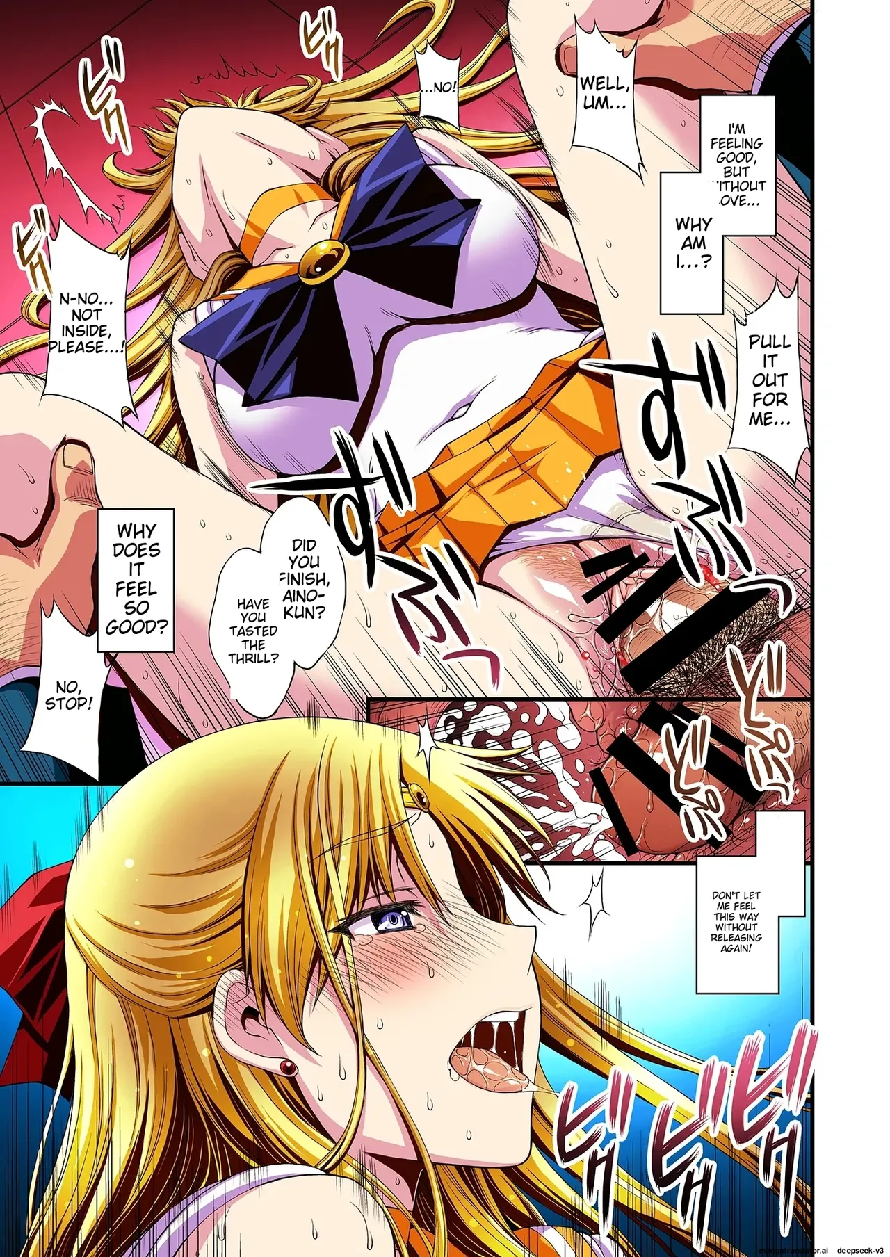 [Secret Society M (Kitahara Aki)]Ninshin Shichatta... Dareka "Tasukete". | I'm pregnant... someone "help" me.(Bishoujo Senshi Sailor Moon) [English] Page 24