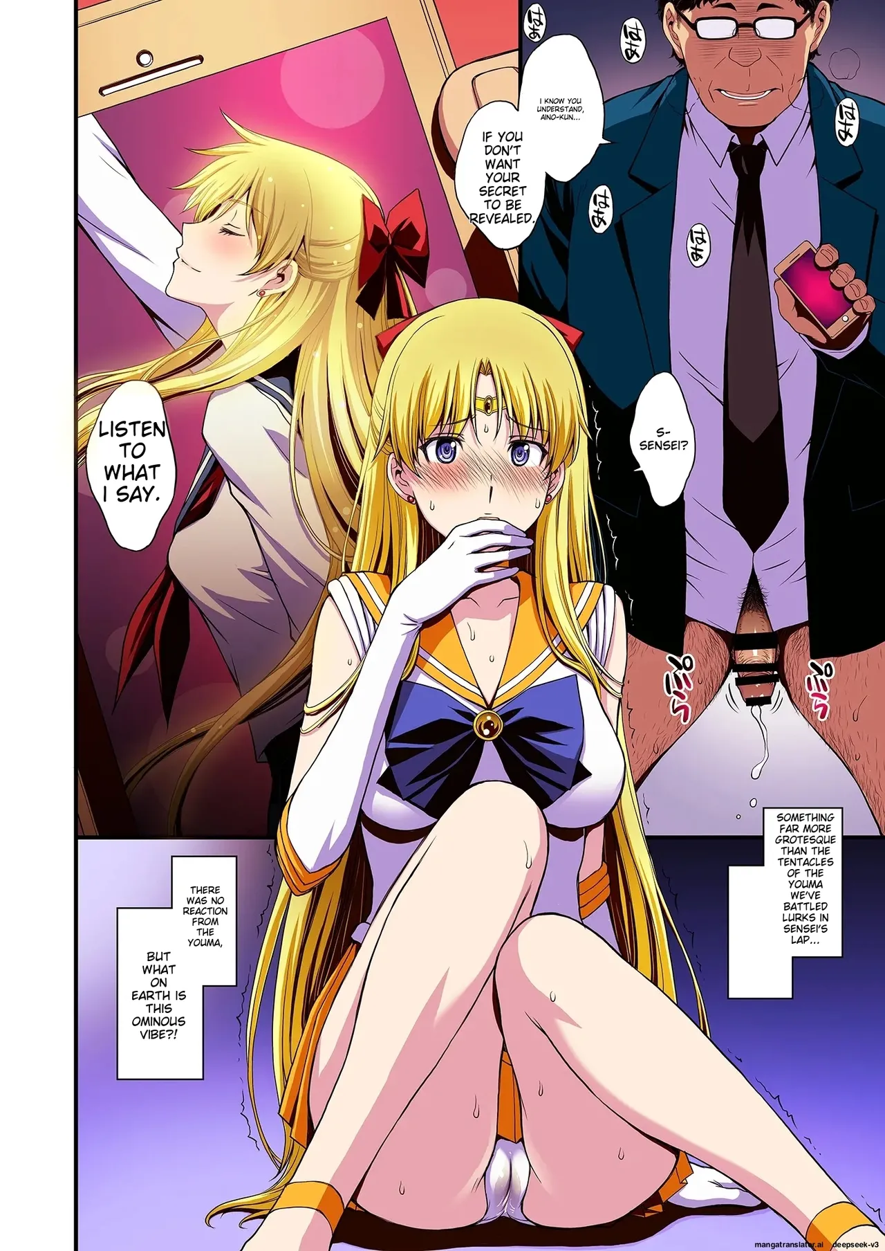 [Secret Society M (Kitahara Aki)]Ninshin Shichatta... Dareka "Tasukete". | I'm pregnant... someone "help" me.(Bishoujo Senshi Sailor Moon) [English] Page 5