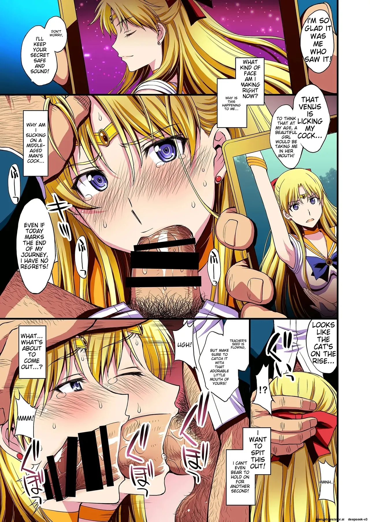 [Secret Society M (Kitahara Aki)]Ninshin Shichatta... Dareka "Tasukete". | I'm pregnant... someone "help" me.(Bishoujo Senshi Sailor Moon) [English] Page 8