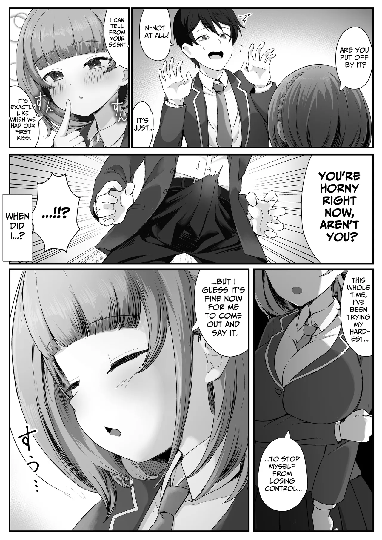 [Skip Beat Studio (Tsurumiya Mimi)]Teishinchou Cool-kei Muhyoujou Kanojo ga Ore no Nioi Fetish da to Hakkaku shitara Mou! | I Found Out That My Cool, Short, Deadpan Girlfriend Has A Smell Fetish![English] [tsuyoshi] Page 11