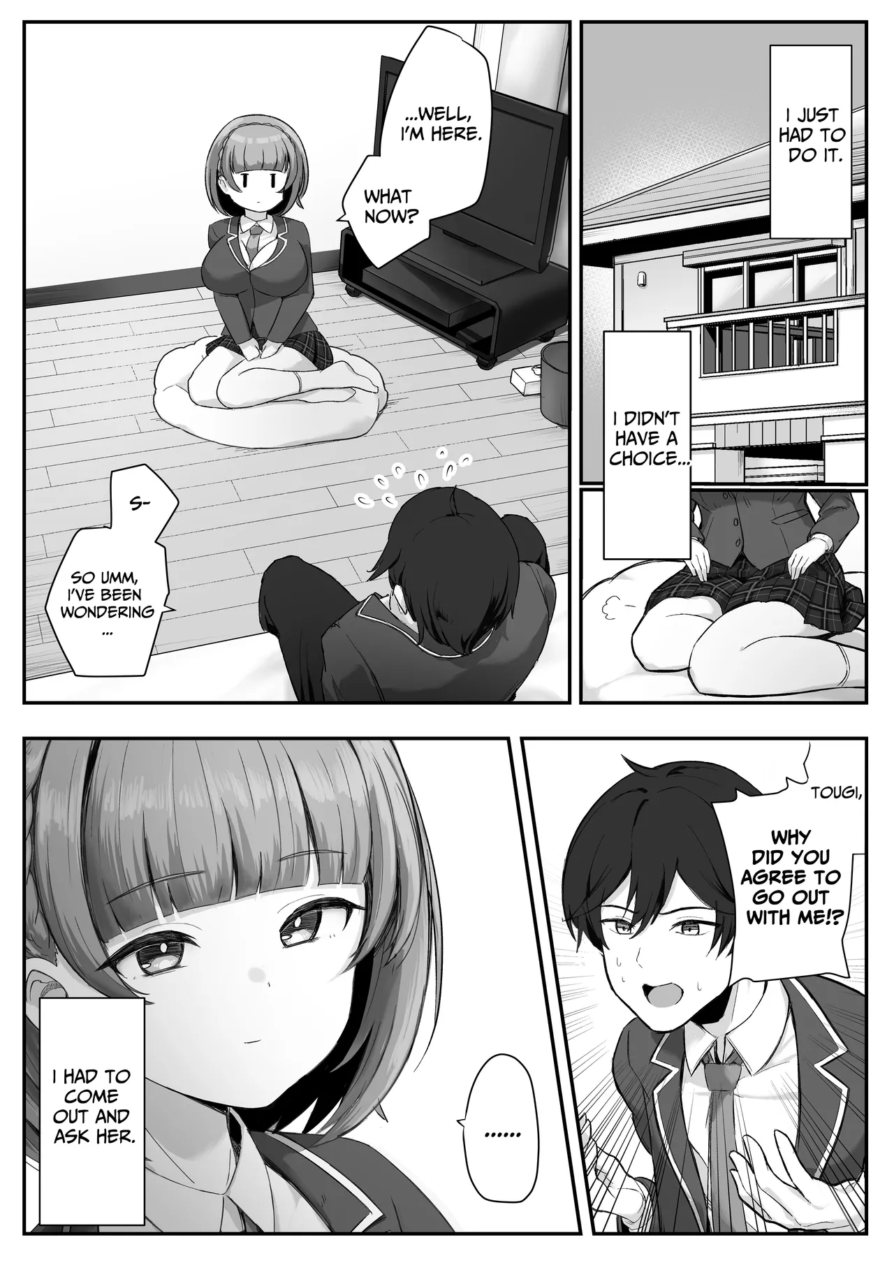 [Skip Beat Studio (Tsurumiya Mimi)]Teishinchou Cool-kei Muhyoujou Kanojo ga Ore no Nioi Fetish da to Hakkaku shitara Mou! | I Found Out That My Cool, Short, Deadpan Girlfriend Has A Smell Fetish![English] [tsuyoshi] Page 4