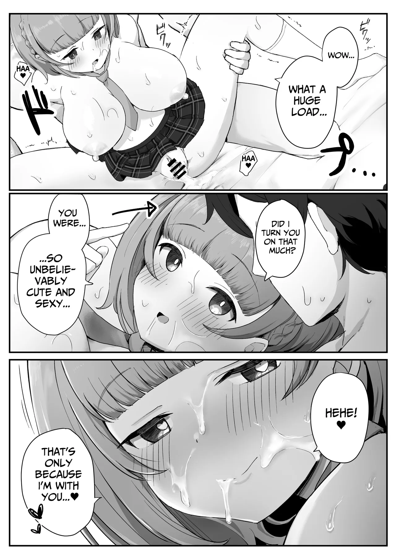 [Skip Beat Studio (Tsurumiya Mimi)]Teishinchou Cool-kei Muhyoujou Kanojo ga Ore no Nioi Fetish da to Hakkaku shitara Mou! | I Found Out That My Cool, Short, Deadpan Girlfriend Has A Smell Fetish![English] [tsuyoshi] Page 71