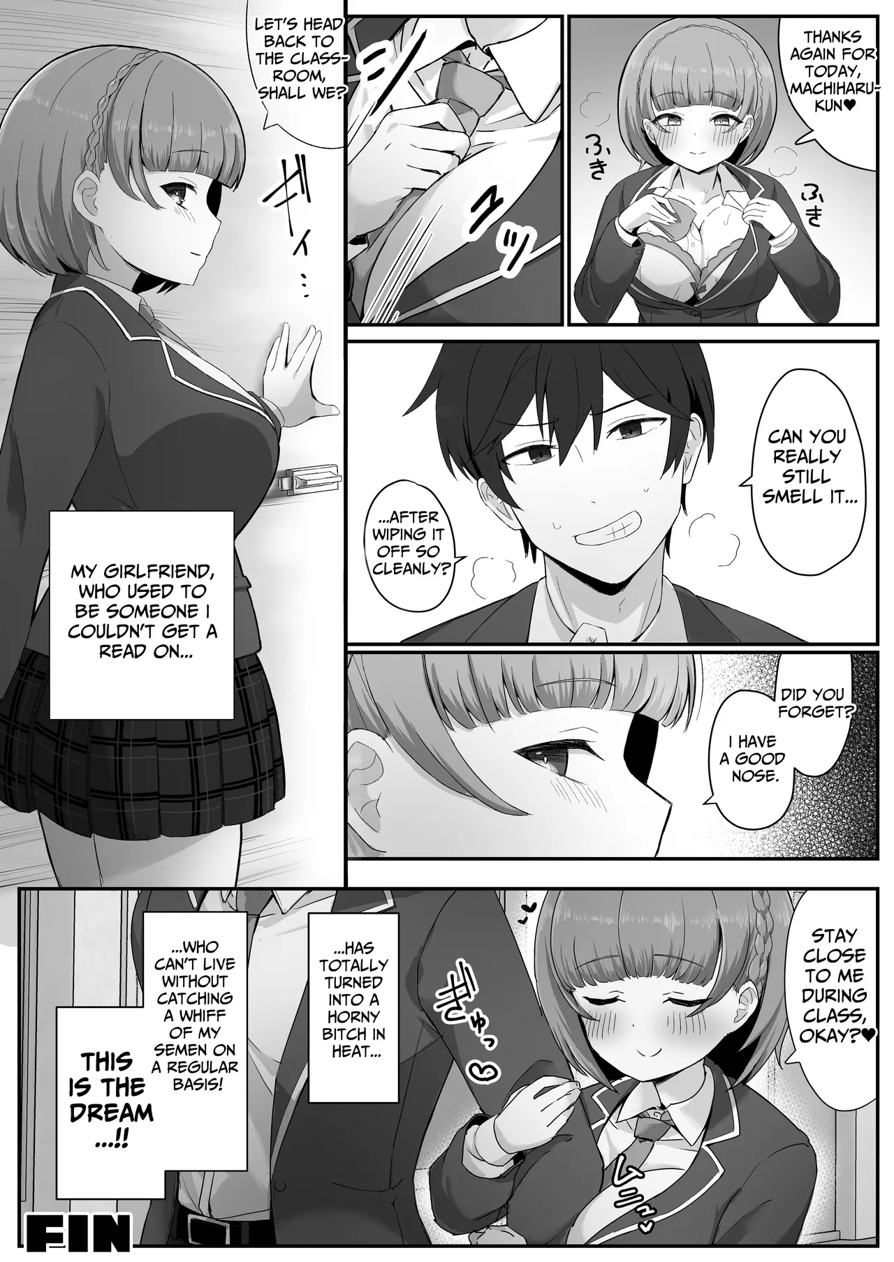 [Skip Beat Studio (Tsurumiya Mimi)]Teishinchou Cool-kei Muhyoujou Kanojo ga Ore no Nioi Fetish da to Hakkaku shitara Mou! | I Found Out That My Cool, Short, Deadpan Girlfriend Has A Smell Fetish![English] [tsuyoshi] Page 77