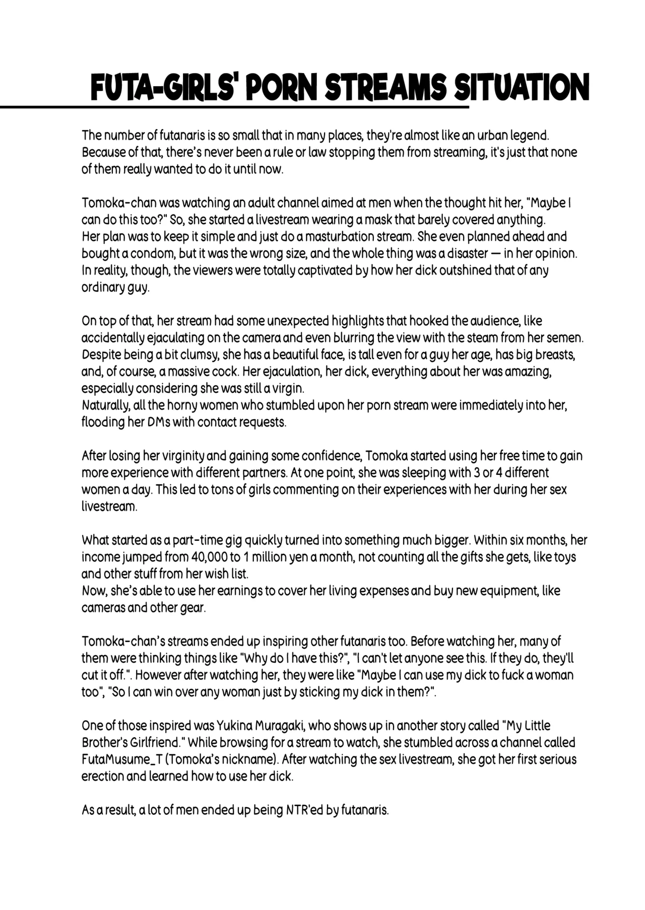 [Contamination (eigetu)]Futa Musume ni Itazura Shicha Ikemasen Soushuuhen l Don't Mess with Futa-Girls -Compilation edition-[Digital] [Futackerman] Page 69