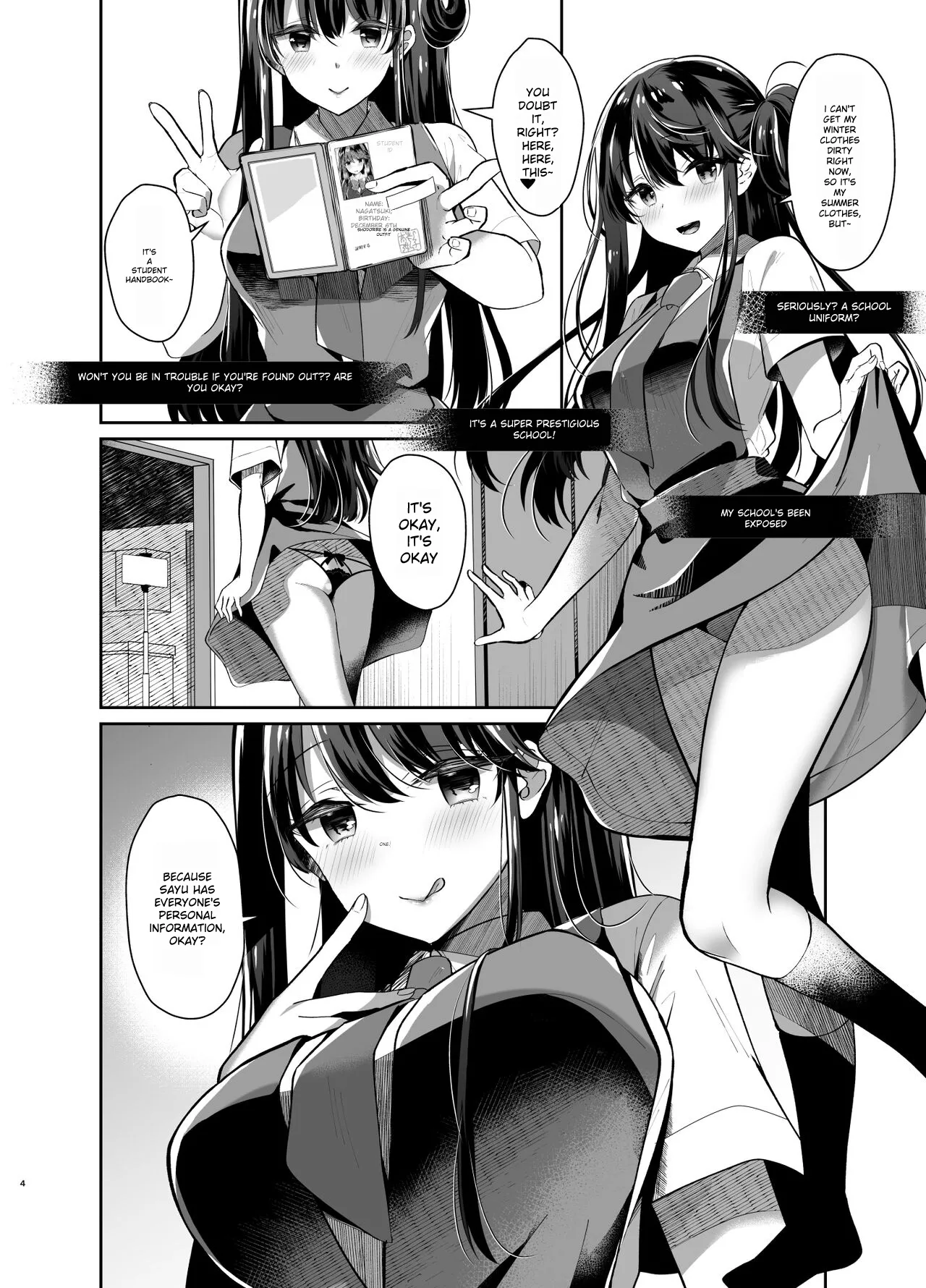 [Junginboshi (Takashina Asahi)]Bitch na Koakuma Sayuki-chan Kinshin Soukan Namahaishin[English] [Torii Image Translator] Page 3