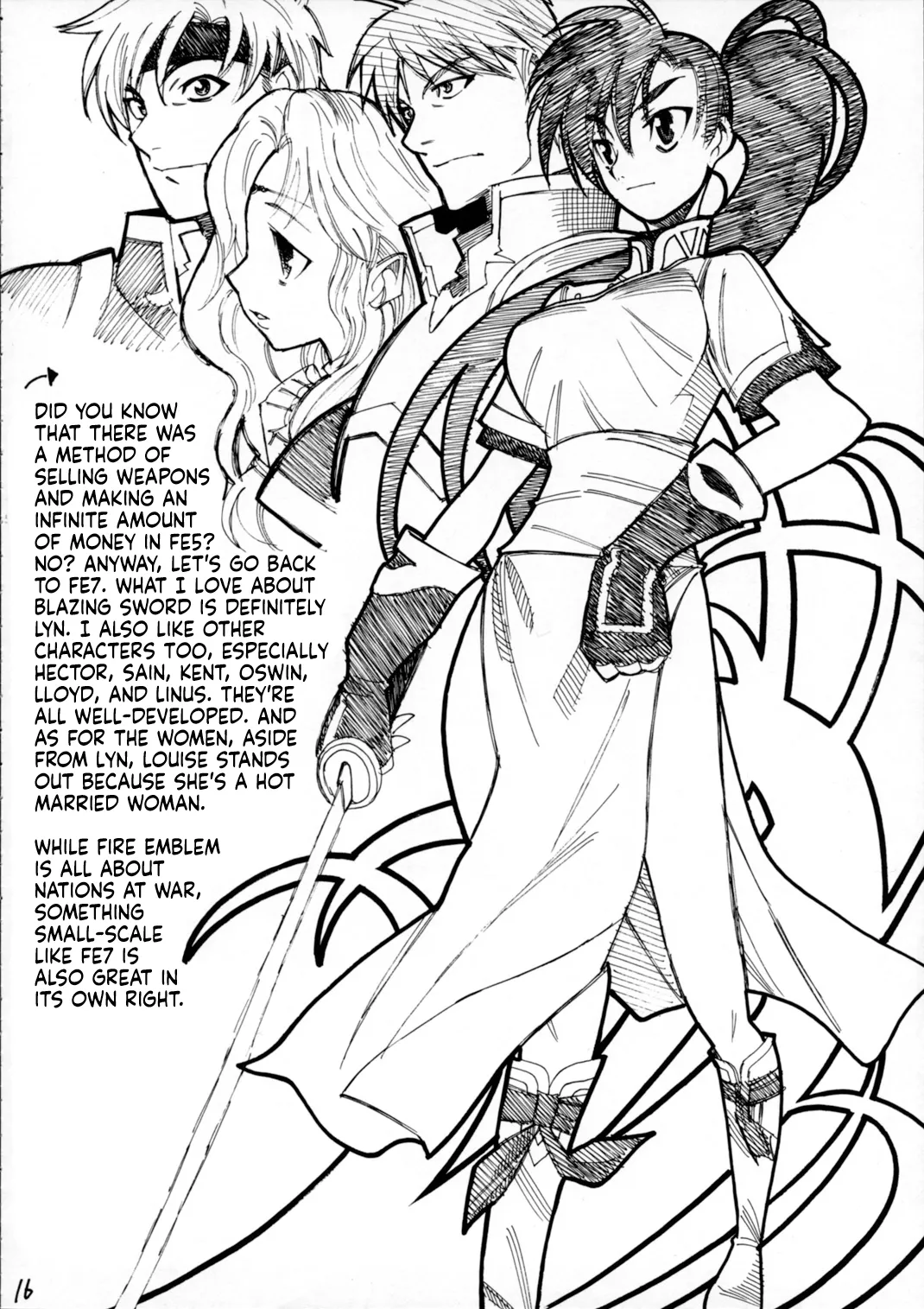 (C68) [GUY-YA (Yamada Shuutarou)]RETSU -THE SWORD OF FLAME-(Fire Emblem: The Blazing Blade) [English] Page 16