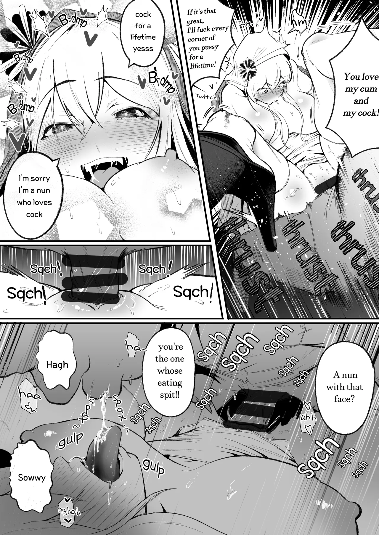 [Boole]Time Loop de Kaihatsu Sareru Sister | Timeloop and Sex and Nun[English] Page 26