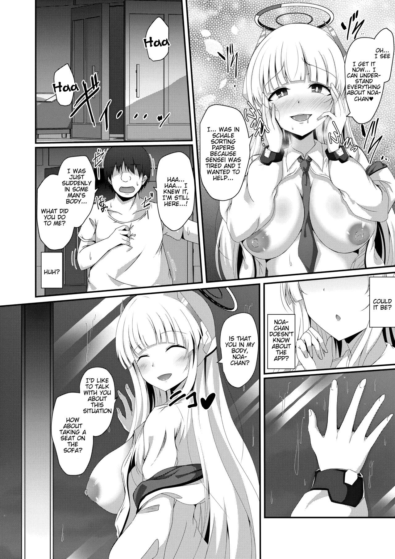 [Taketombo (Naba)]Noa-chan, Chotto Okarada Itadakimasu!(Blue Archive) [English] [Digital] Page 9