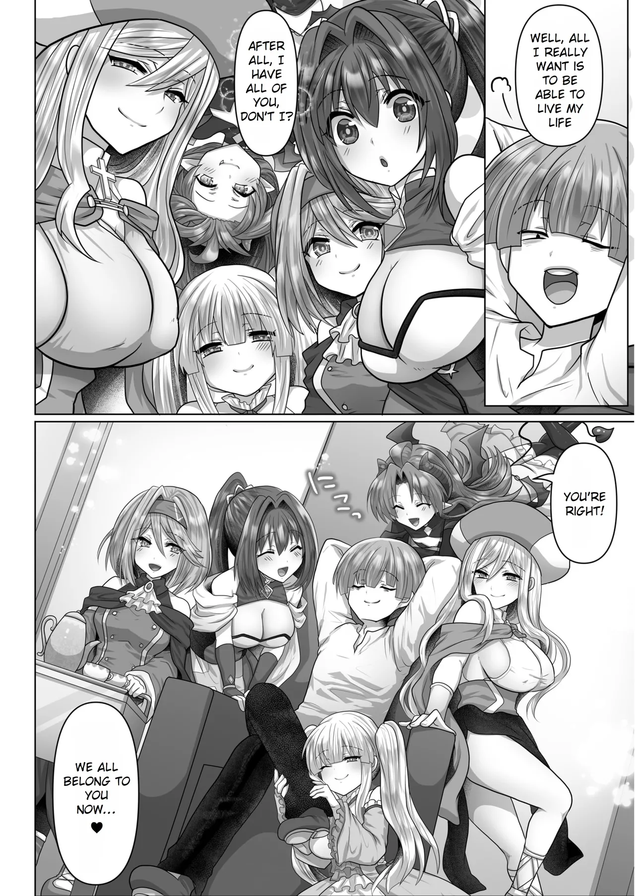 [Ashitaba Mofu]Tensei Neet no Isekai Harem Seikatsu Ch. 6 | The Reincarnated Jobless’ Harem Life In Another World 6[English] [Rei Scans] Page 8