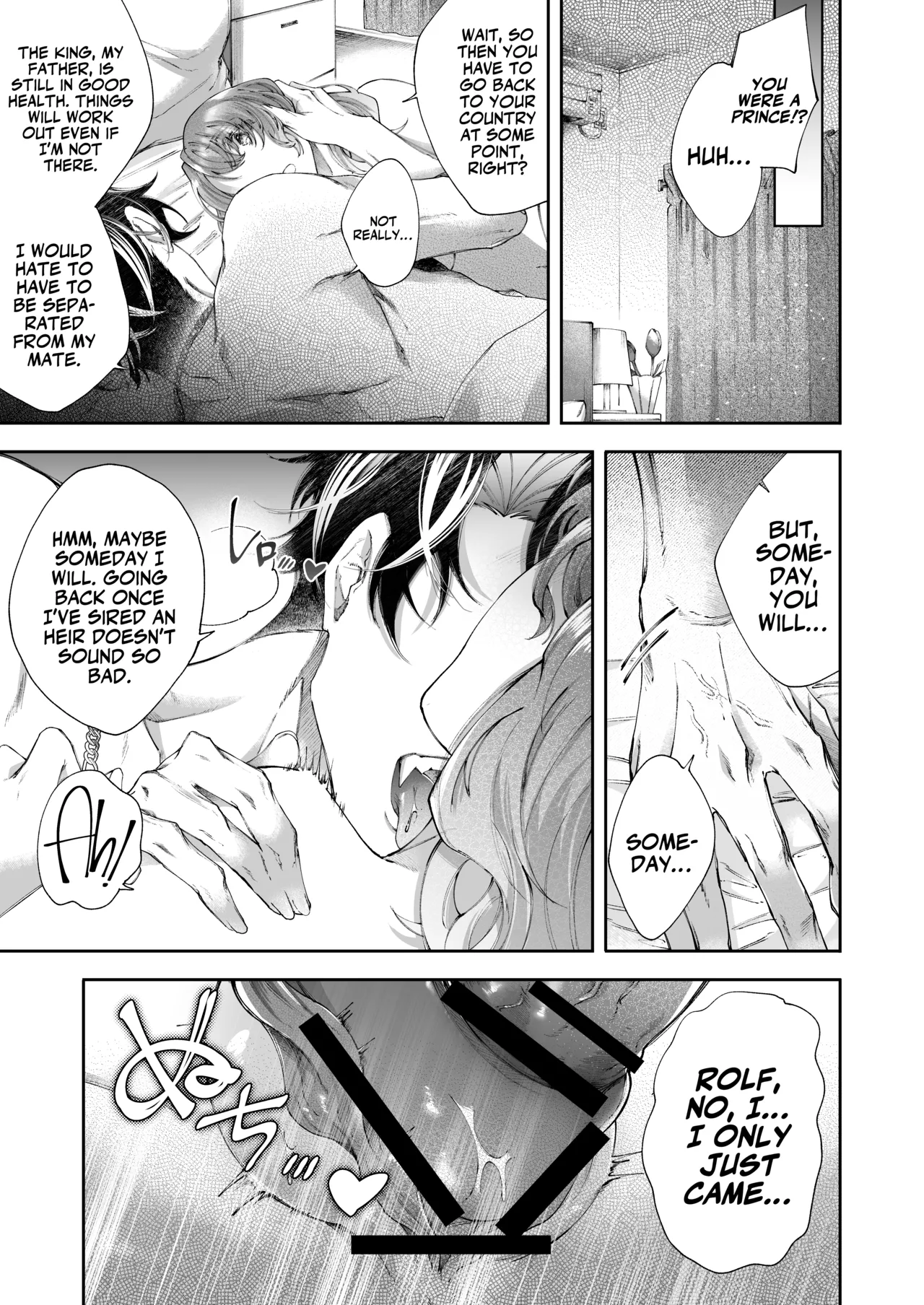 [Ishimochi]Hiroware Juujin Ouji no Kainushi Dekiai Keikaku | The Stray Beast Prince's Love Plan[English] [A Cool Person] Page 38