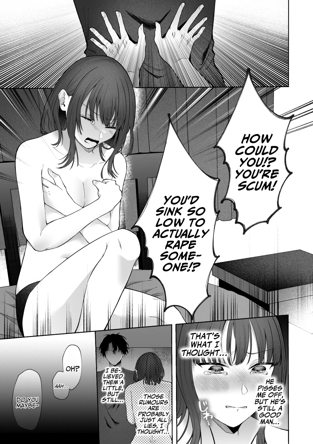 [Shuukyuu 8-ka (Hoshina Mimiwo)]Ikemen Douki ni Otosareru Hanashi~ Ikitakunaoni Kyousei Zecchou?![English] [A Cool Person] Page 16