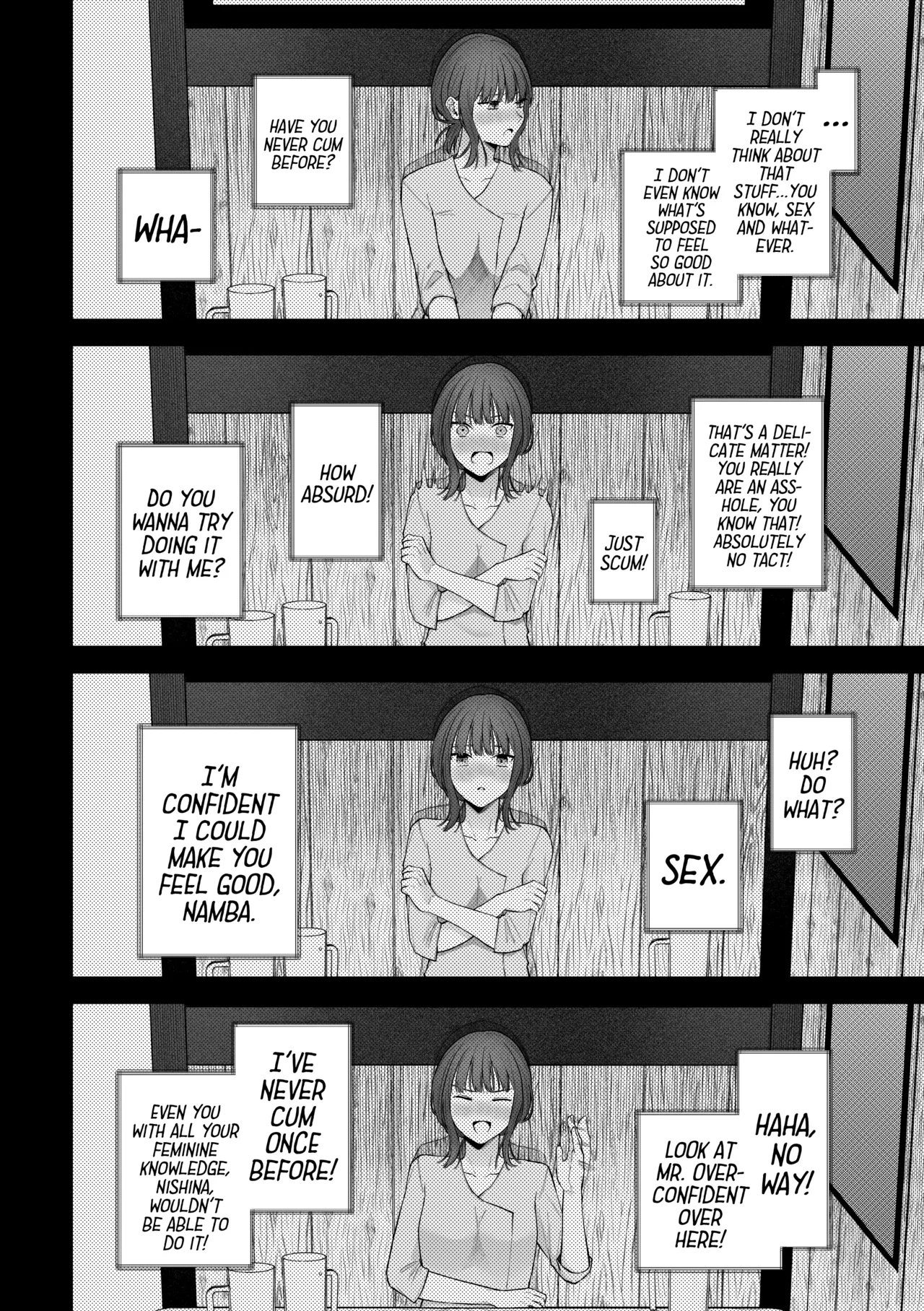 [Shuukyuu 8-ka (Hoshina Mimiwo)]Ikemen Douki ni Otosareru Hanashi~ Ikitakunaoni Kyousei Zecchou?![English] [A Cool Person] Page 19