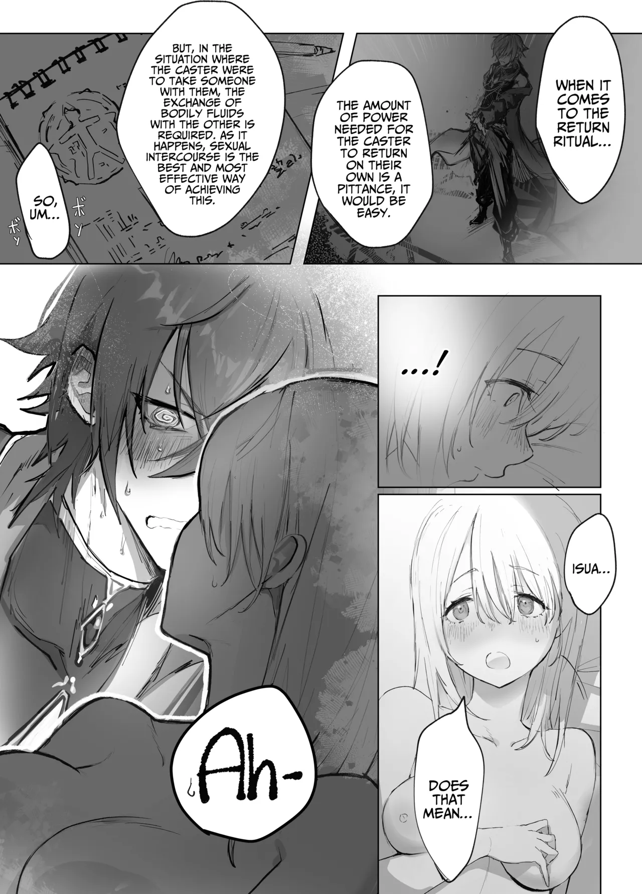 [Moyu]Isekai Mahoutsukai wa Kaerenai[English] [A Cool Person] Page 44
