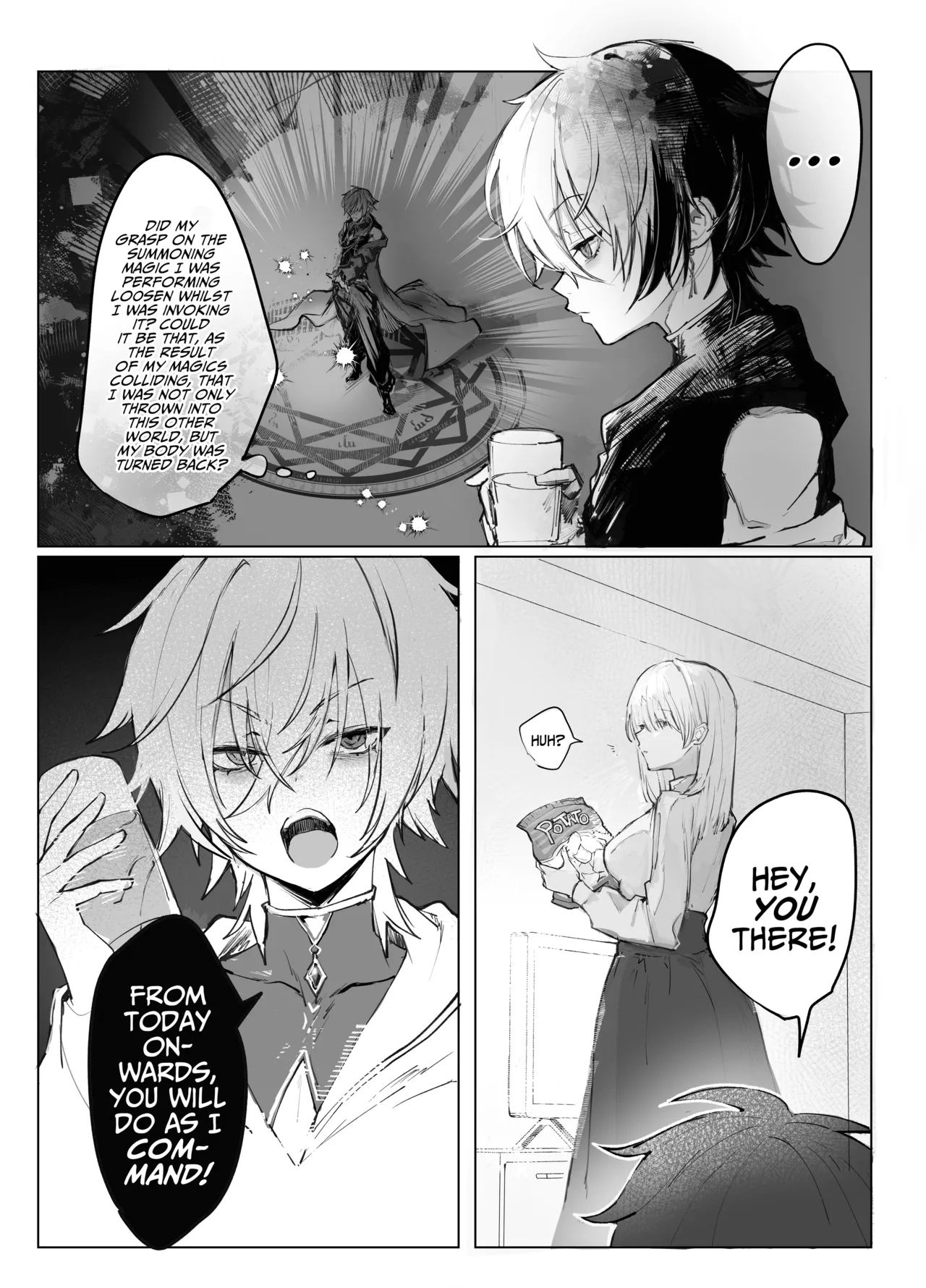 [Moyu]Isekai Mahoutsukai wa Kaerenai[English] [A Cool Person] Page 6