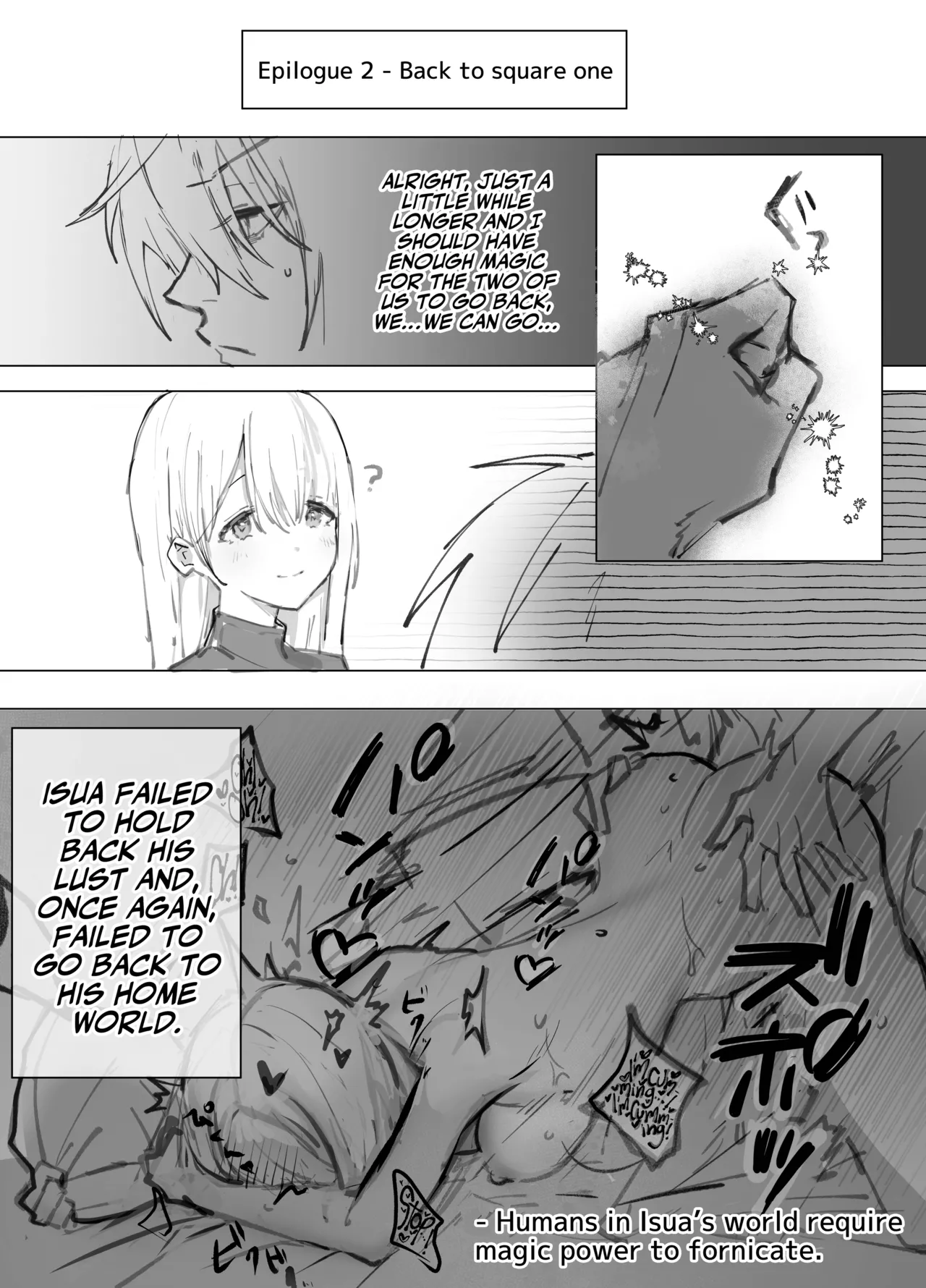 [Moyu]Isekai Mahoutsukai wa Kaerenai[English] [A Cool Person] Page 61