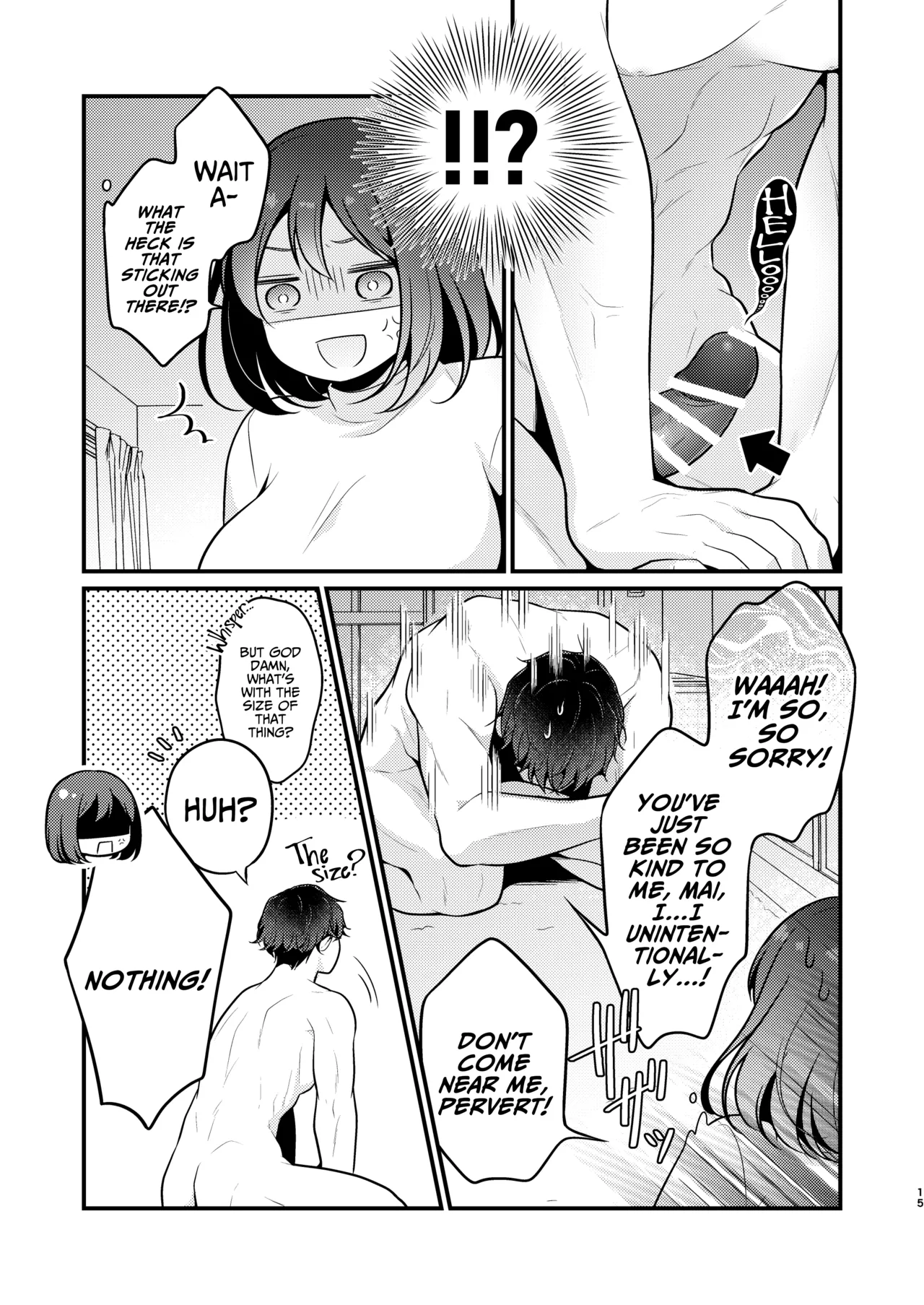 [MorodashiRingo]Gori Macho Yuurei ni Maiban Kakareteimasu![English] [A Cool Person] Page 15