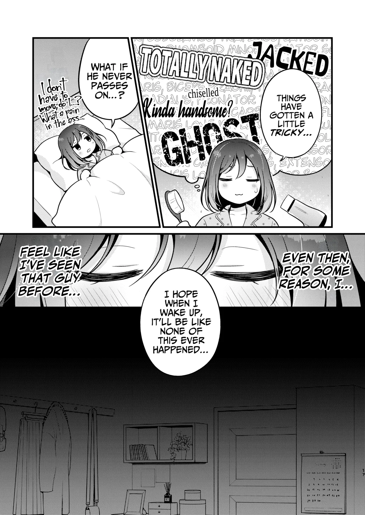 [MorodashiRingo]Gori Macho Yuurei ni Maiban Kakareteimasu![English] [A Cool Person] Page 17
